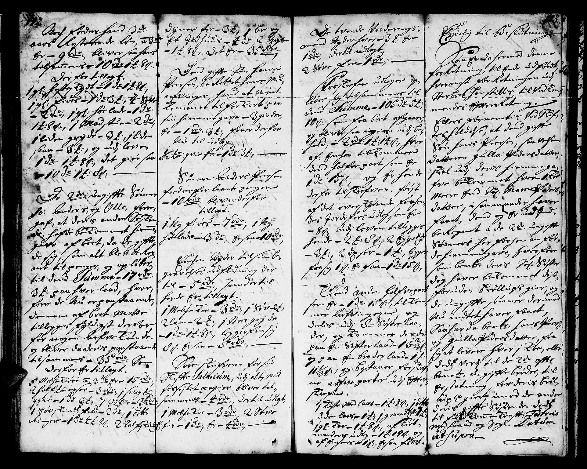 Sorenskriveren i Tromsø (-1755), SATØ/S-0262, 1713-1751, p. 112-113