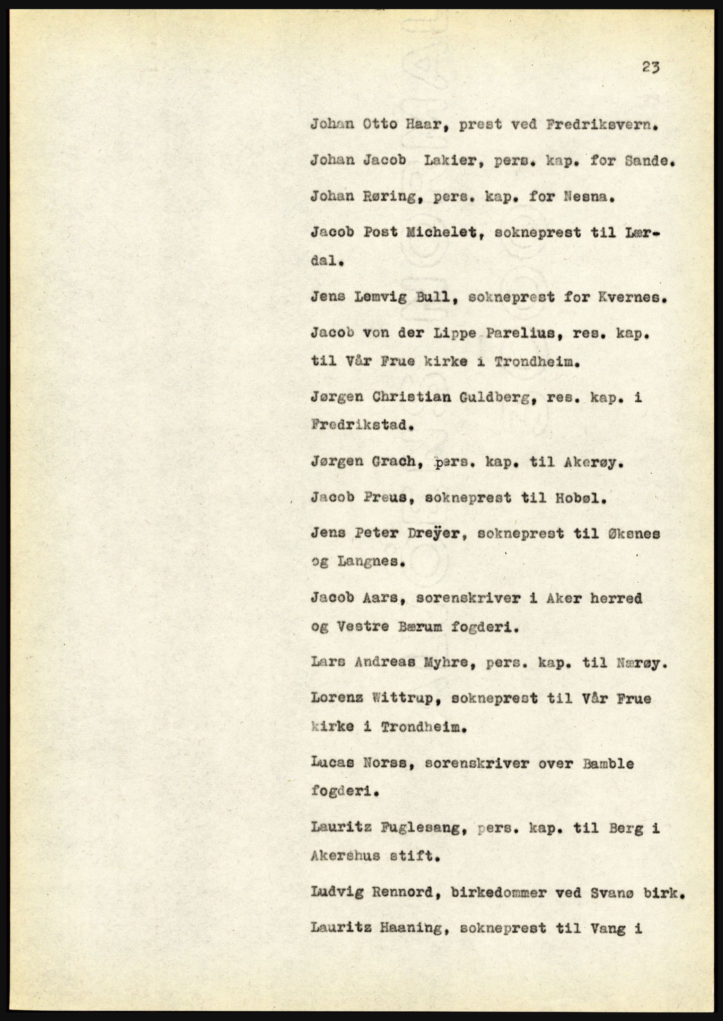 Riksarkivet, Seksjon for eldre arkiv og spesialsamlinger, AV/RA-EA-6797/H/Ha, 1953, p. 23