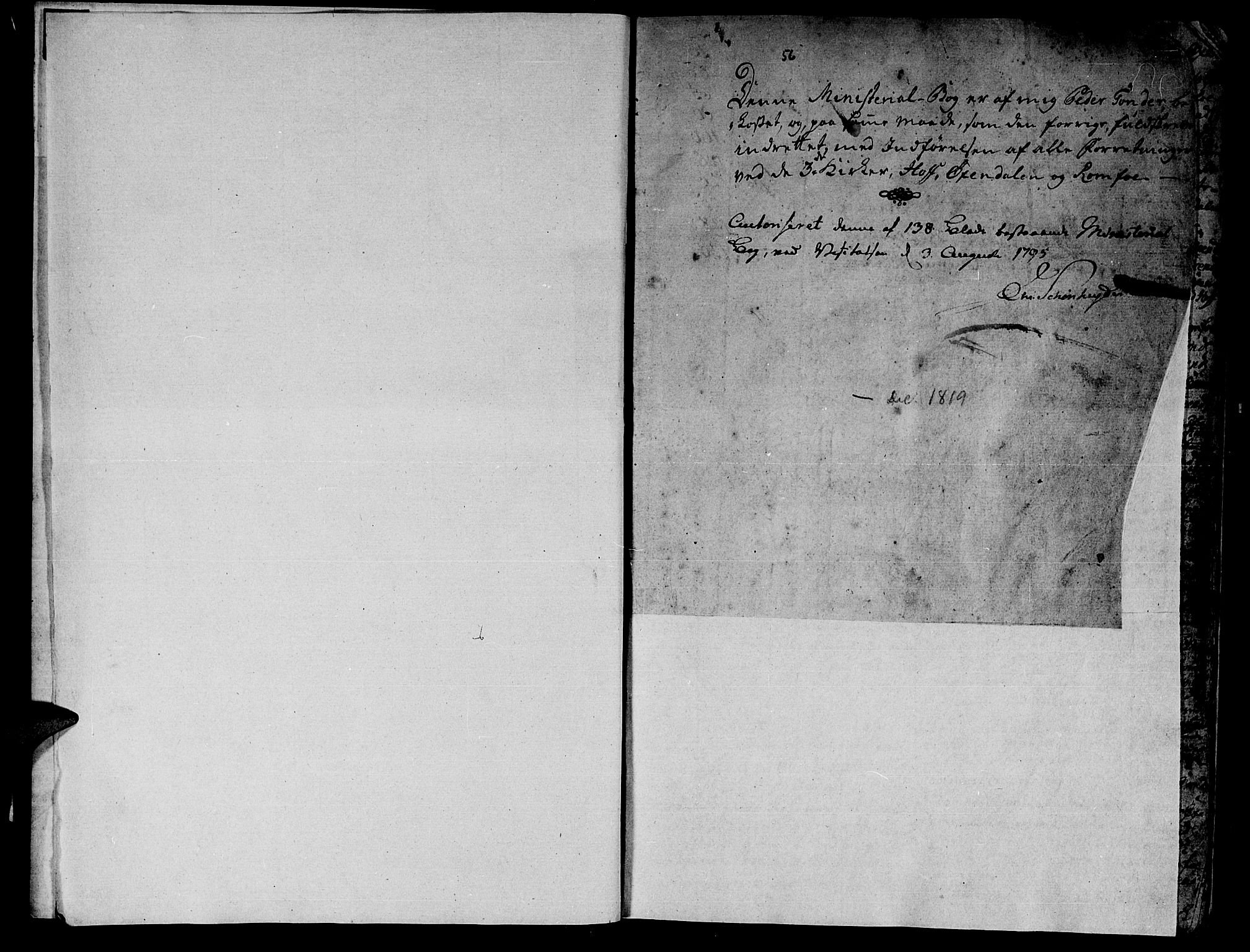 Ministerialprotokoller, klokkerbøker og fødselsregistre - Møre og Romsdal, SAT/A-1454/590/L1008: Parish register (official) no. 590A02, 1794-1820