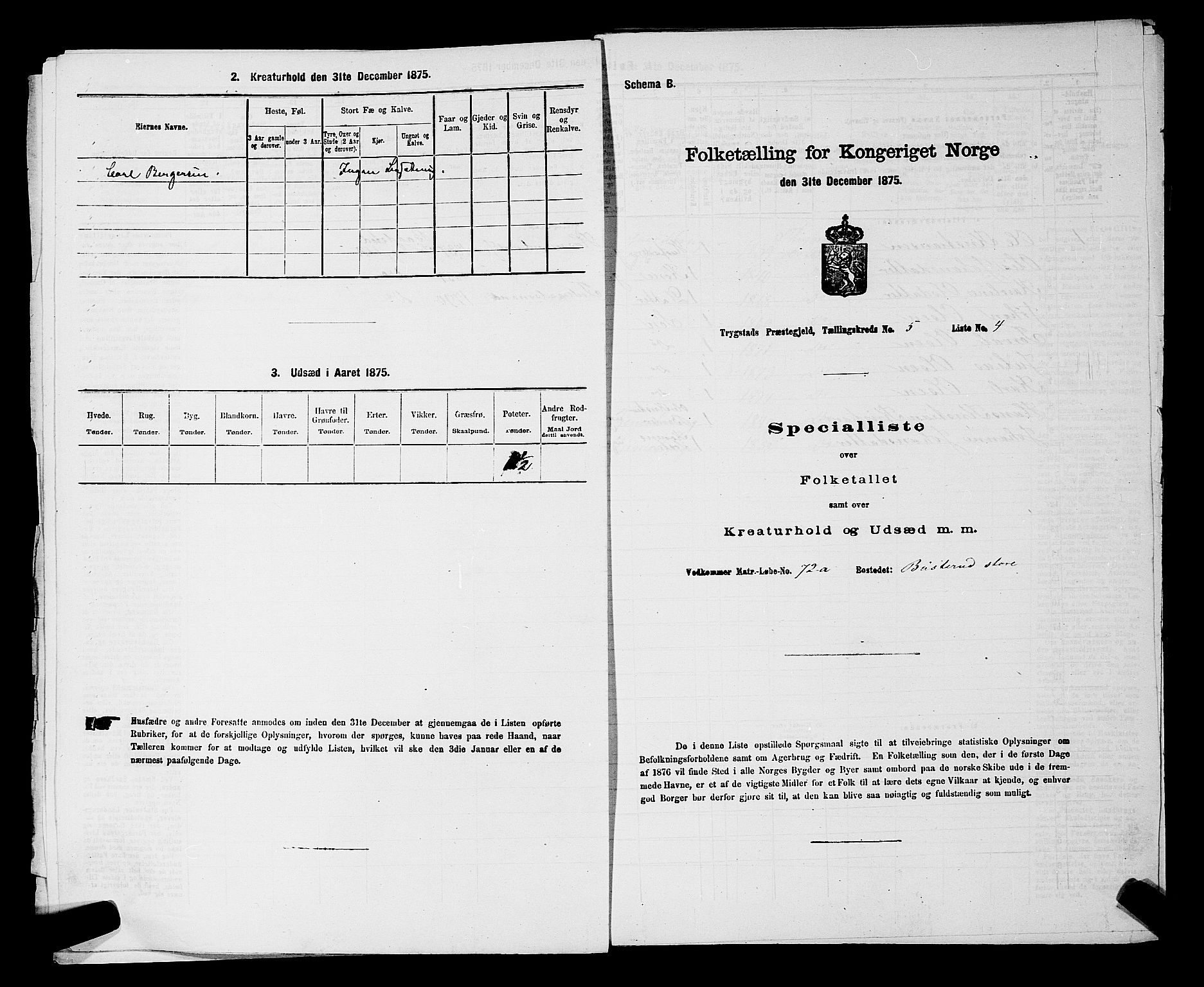 RA, 1875 census for 0122P Trøgstad, 1875, p. 505