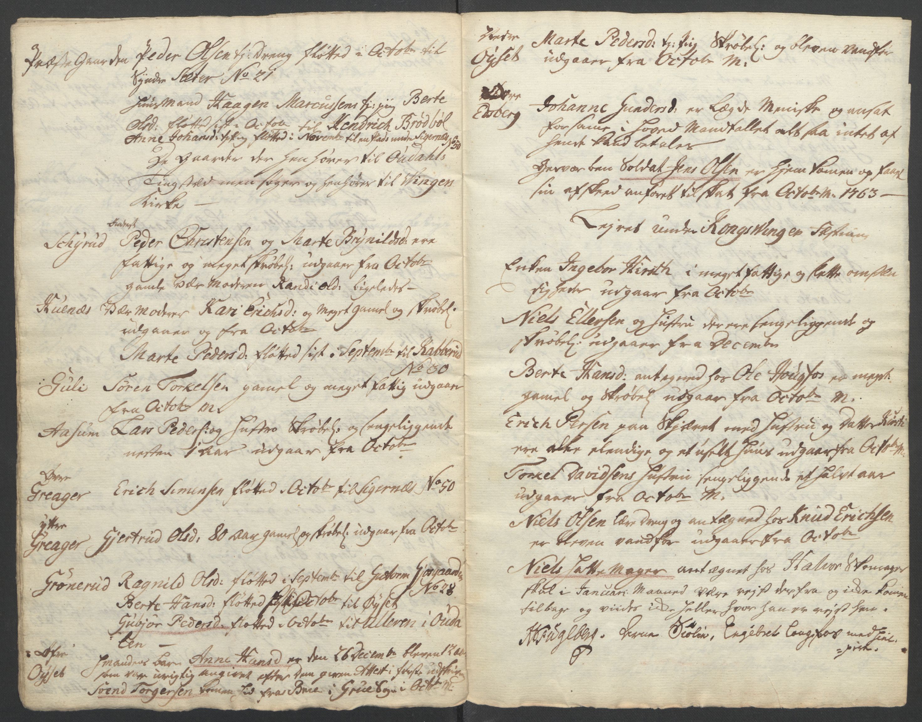 Rentekammeret inntil 1814, Reviderte regnskaper, Fogderegnskap, AV/RA-EA-4092/R14/L0959: Ekstraskatten Solør og Odal, 1763-1770, p. 74