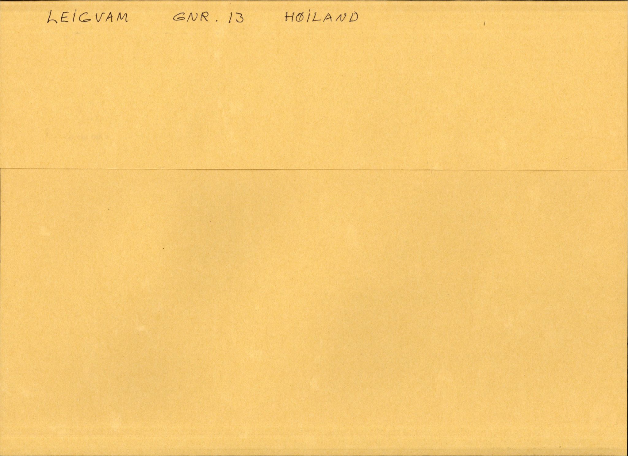 Statsarkivet i Stavanger, SAST/A-101971/03/Y/Yj/L0053: Avskrifter sortert etter gårdsnavn: Leigvam - Liland, 1750-1930, p. 1