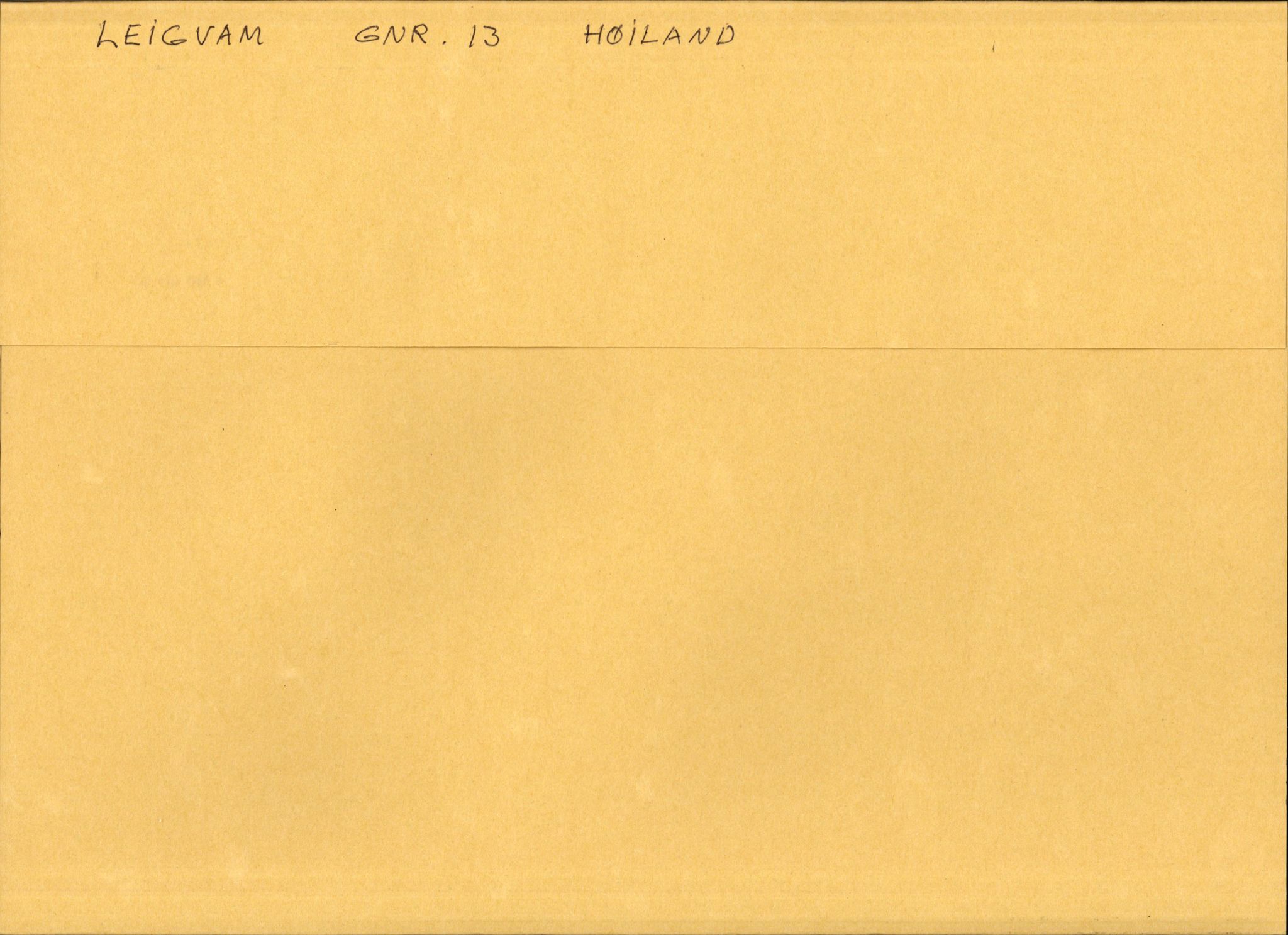 Statsarkivet i Stavanger, AV/SAST-A-101971/03/Y/Yj/L0053: Avskrifter sortert etter gårdsnavn: Leigvam - Liland, 1750-1930, p. 1