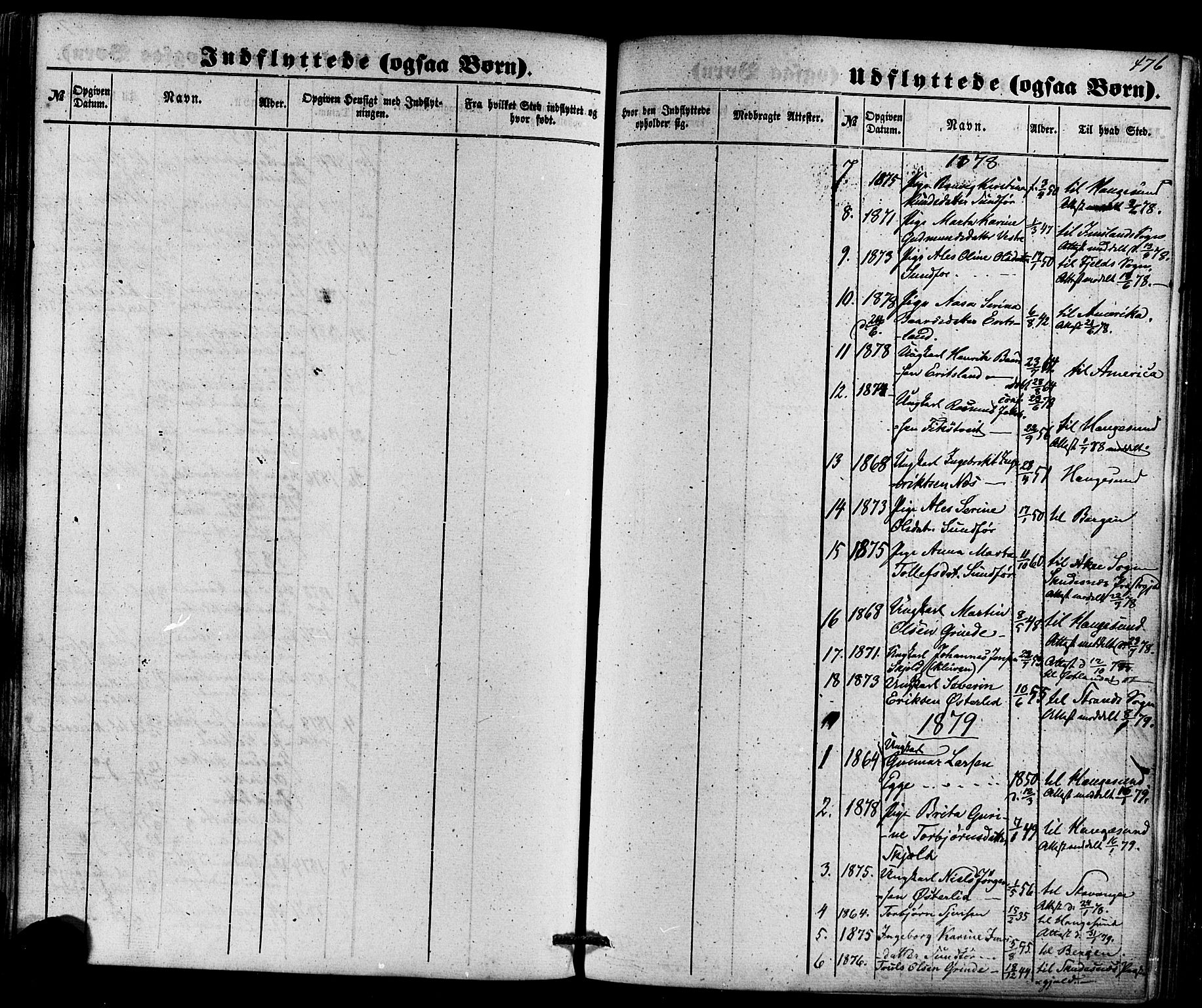 Skjold sokneprestkontor, SAST/A-101847/H/Ha/Haa/L0008: Parish register (official) no. A 8, 1856-1882, p. 476