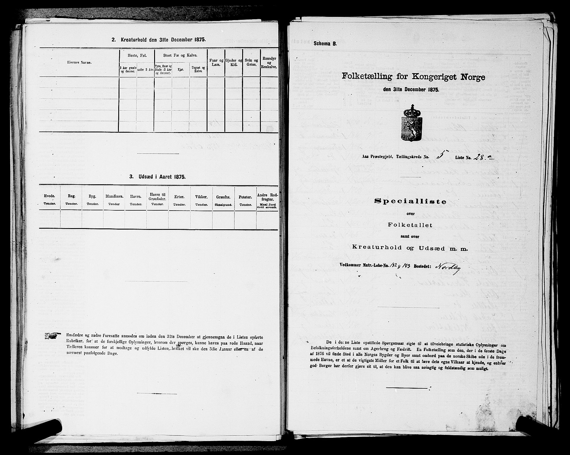 RA, 1875 census for 0214P Ås, 1875, p. 741