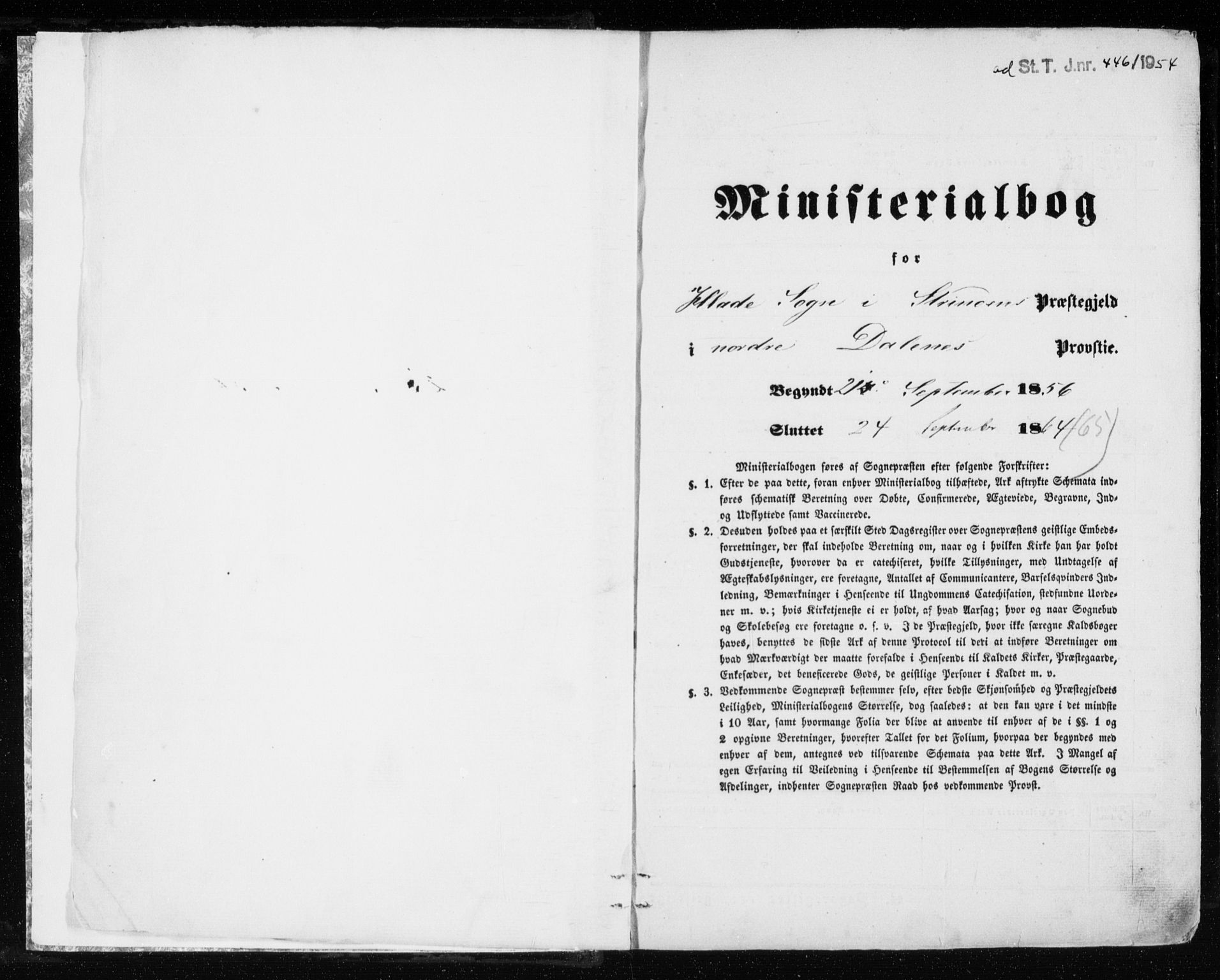 Ministerialprotokoller, klokkerbøker og fødselsregistre - Sør-Trøndelag, AV/SAT-A-1456/606/L0292: Parish register (official) no. 606A07, 1856-1865