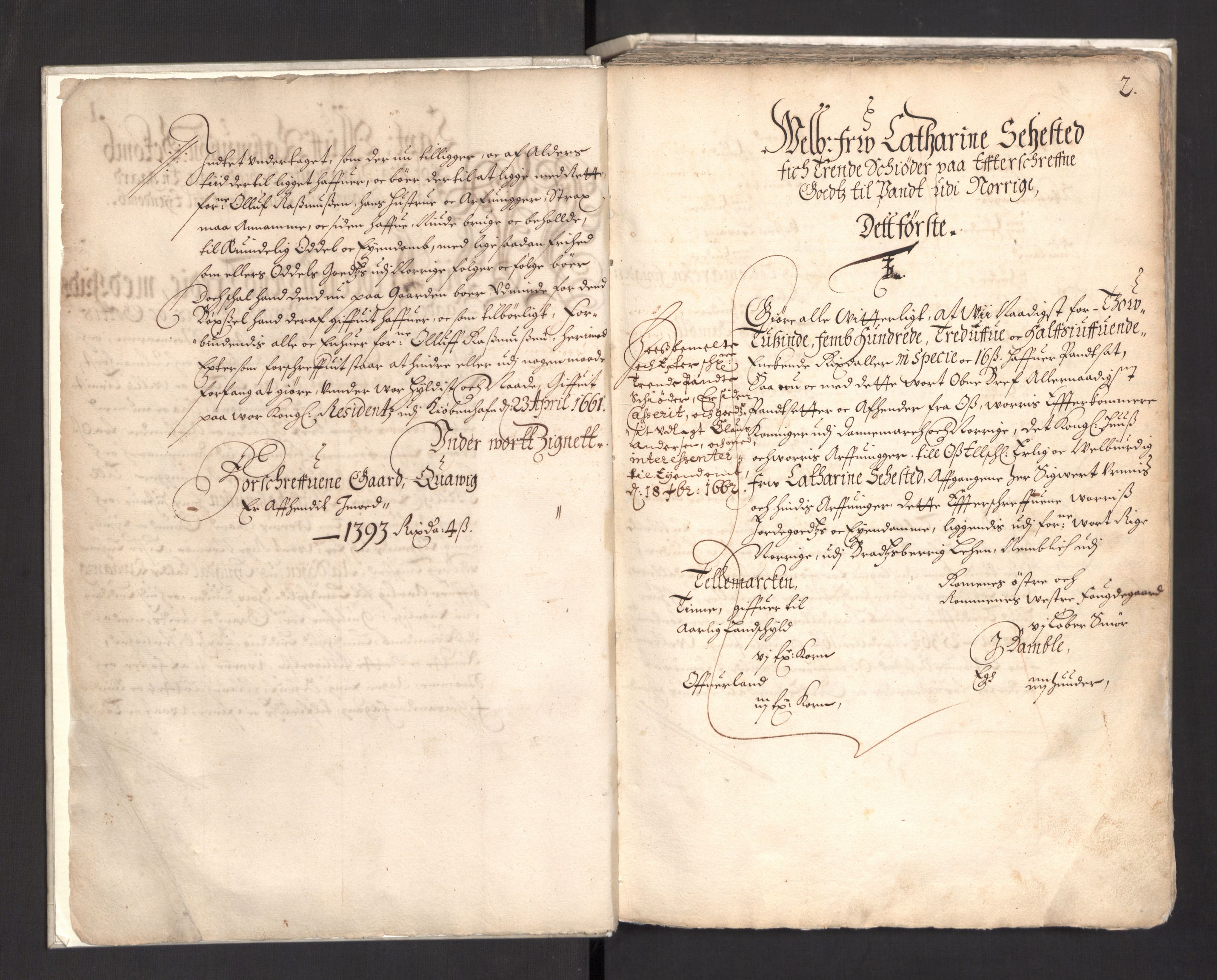 Rentekammeret, Kammerkanselliet, AV/RA-EA-3111/G/Gg/Ggj/Ggja/L0003: Skjøtebok Oa (13), 1661-1669, p. 6