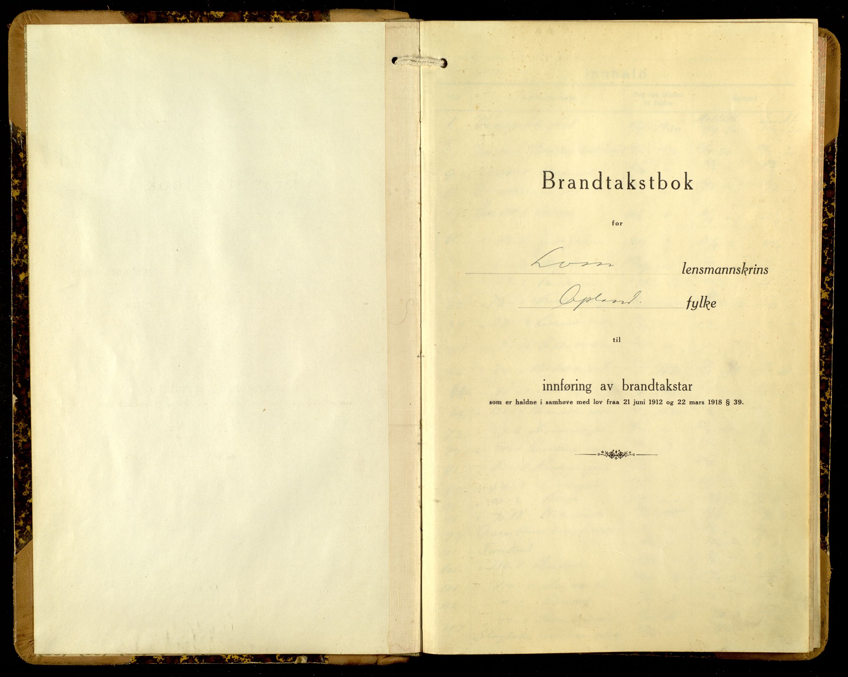 Norges Brannkasse, Lom, AV/SAH-NBRANL-032/F/L0006: Branntakstprotokoll, 1930-1936