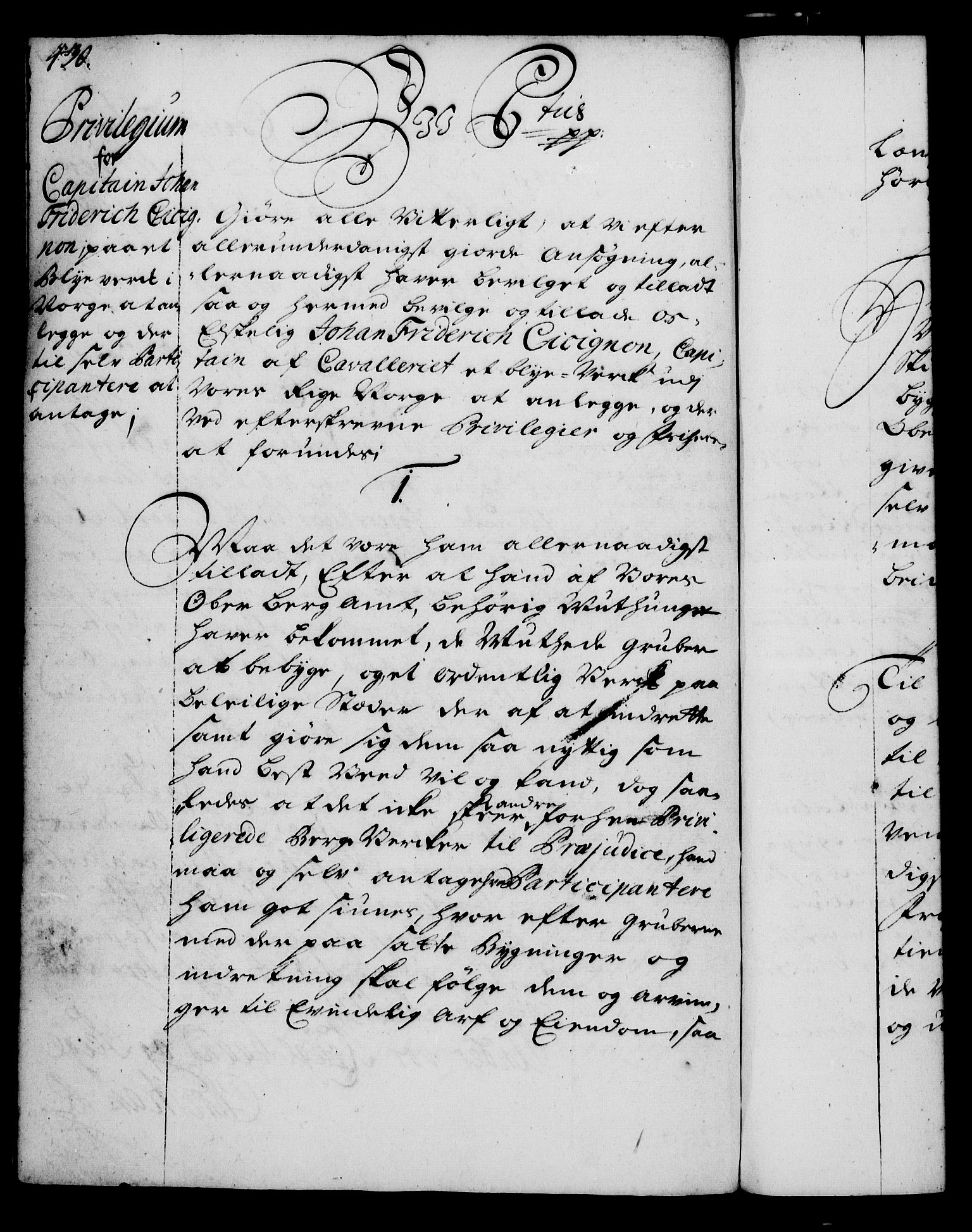 Rentekammeret, Kammerkanselliet, RA/EA-3111/G/Gg/Gga/L0003: Norsk ekspedisjonsprotokoll med register (merket RK 53.3), 1727-1734, p. 430