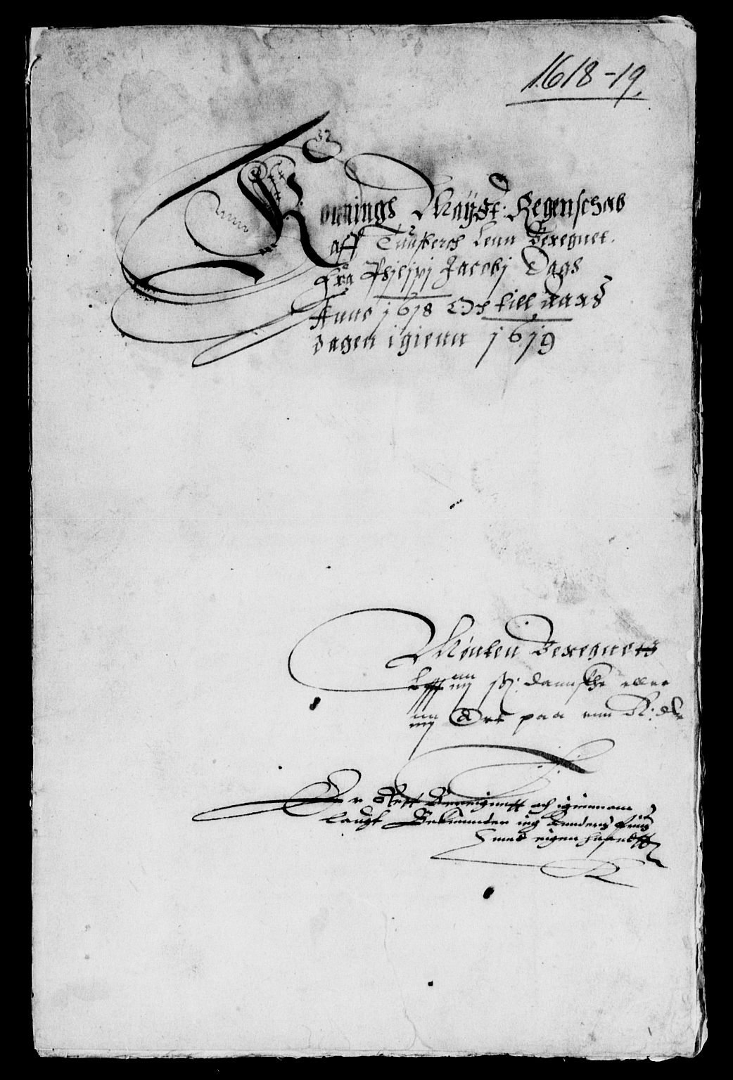 Rentekammeret inntil 1814, Reviderte regnskaper, Lensregnskaper, RA/EA-5023/R/Rb/Rbo/L0004: Tønsberg len, 1616-1619