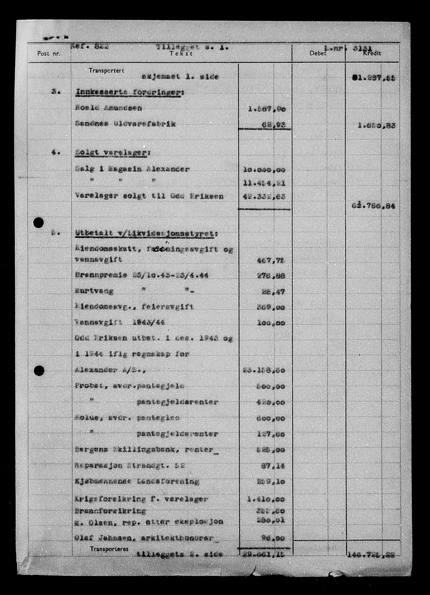 Justisdepartementet, Tilbakeføringskontoret for inndratte formuer, AV/RA-S-1564/H/Hc/Hcd/L0994: --, 1945-1947, p. 13