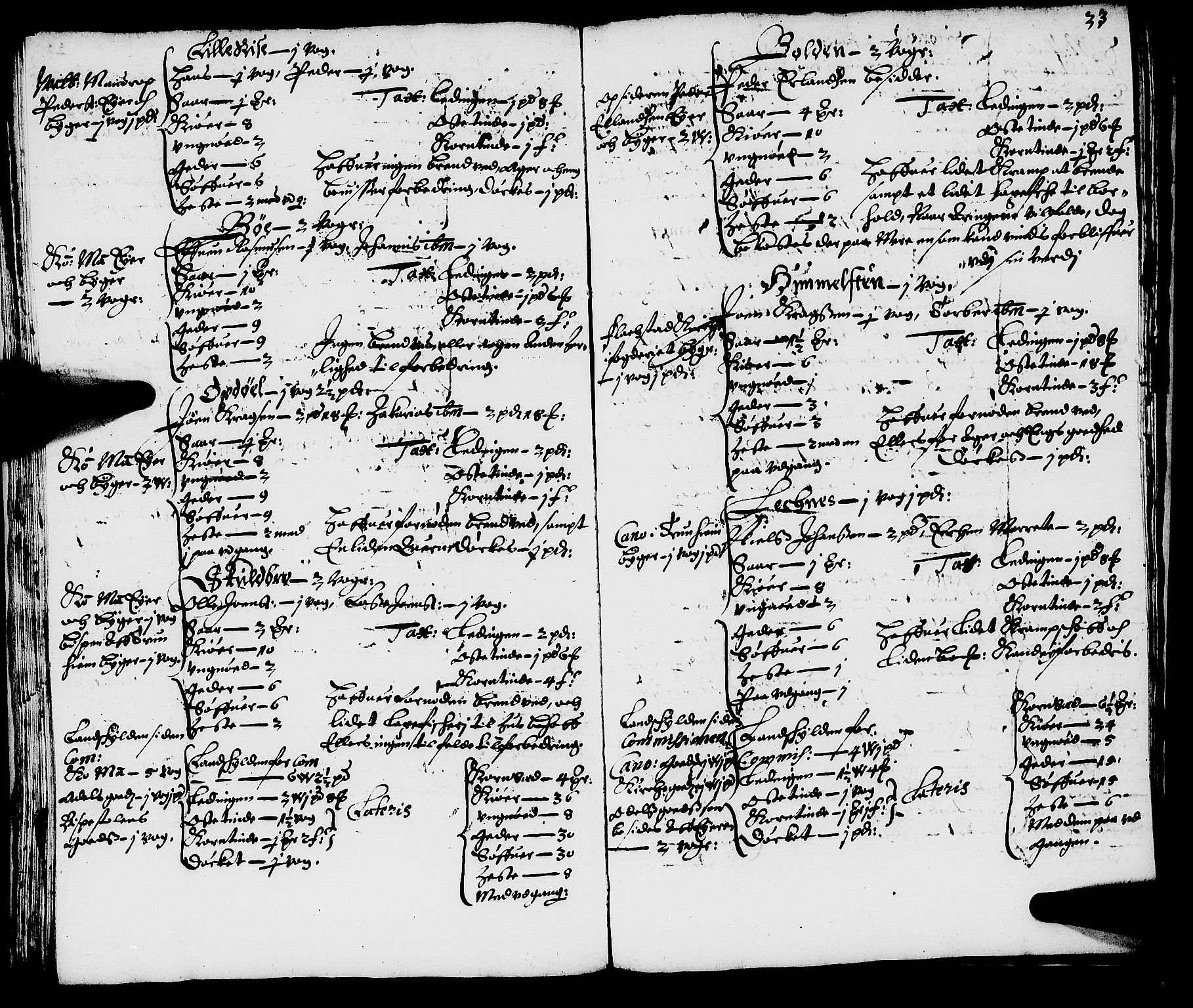 Rentekammeret inntil 1814, Realistisk ordnet avdeling, AV/RA-EA-4070/N/Nb/Nba/L0057: Lofoten fogderi, 1667, p. 22b-23a