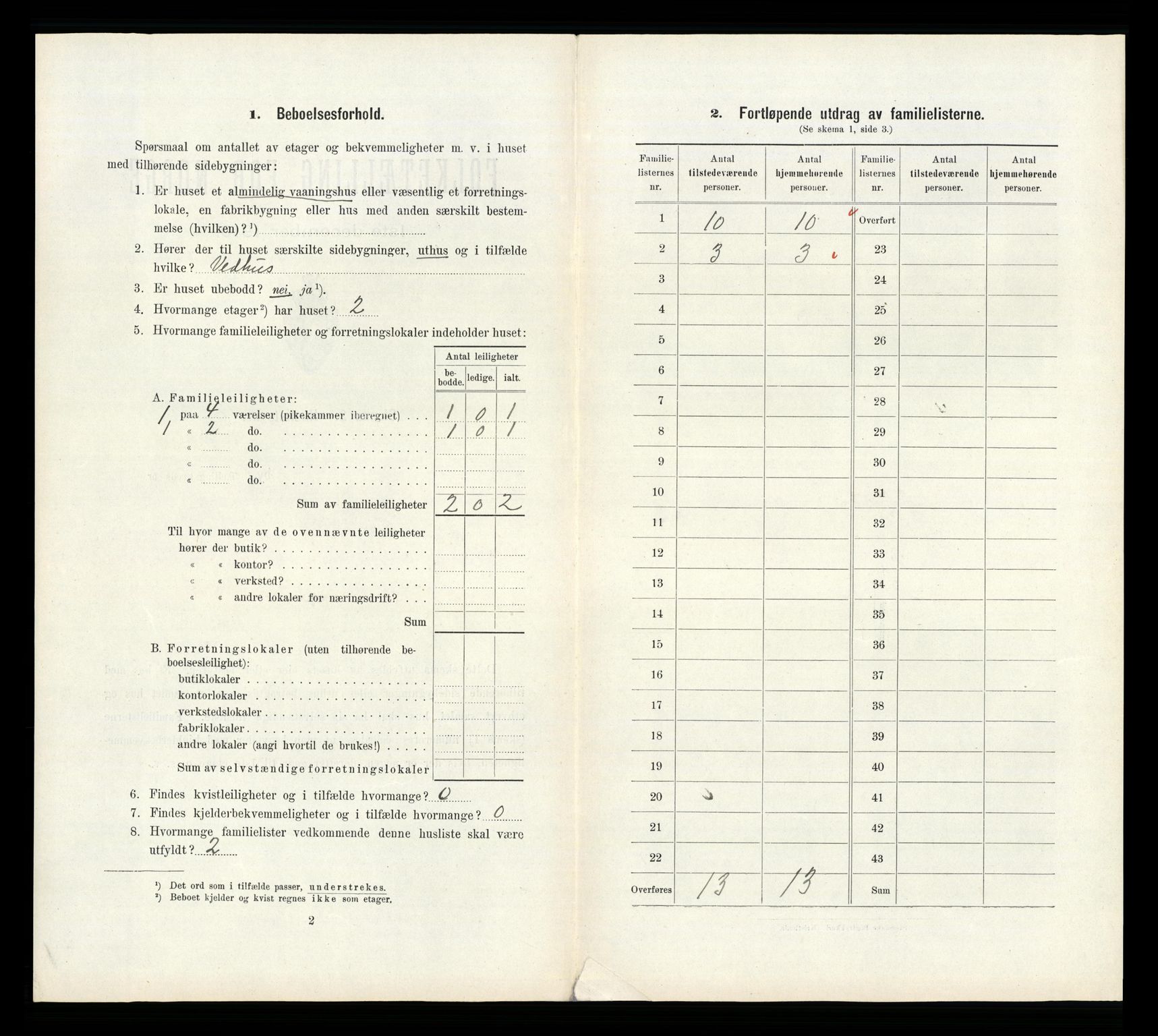 RA, 1910 census for Sandnes, 1910, p. 627