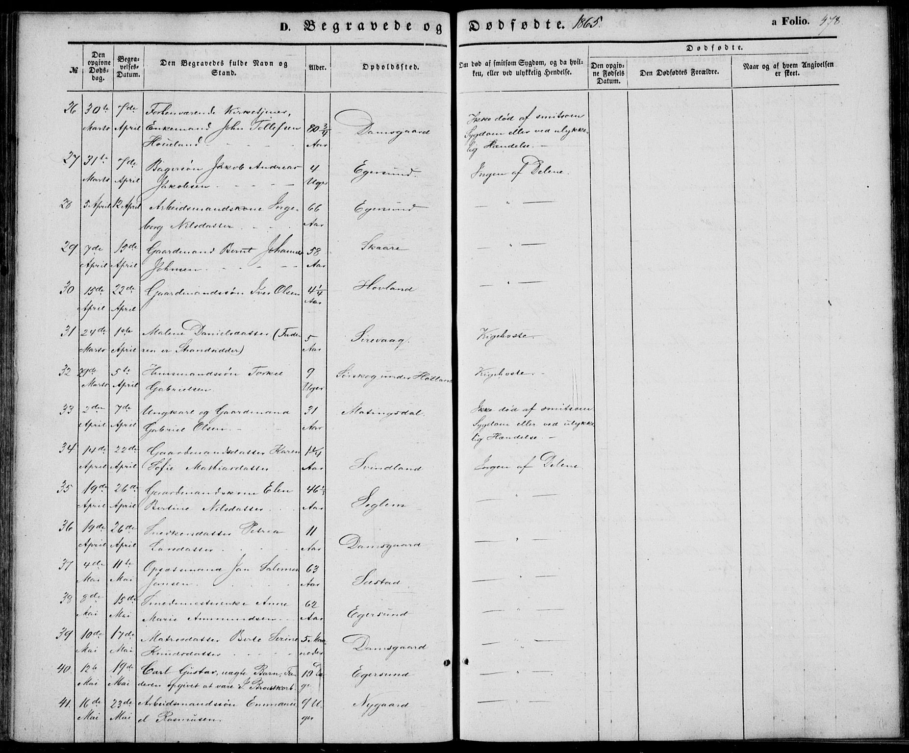 Eigersund sokneprestkontor, SAST/A-101807/S08/L0013: Parish register (official) no. A 12.2, 1850-1865, p. 478