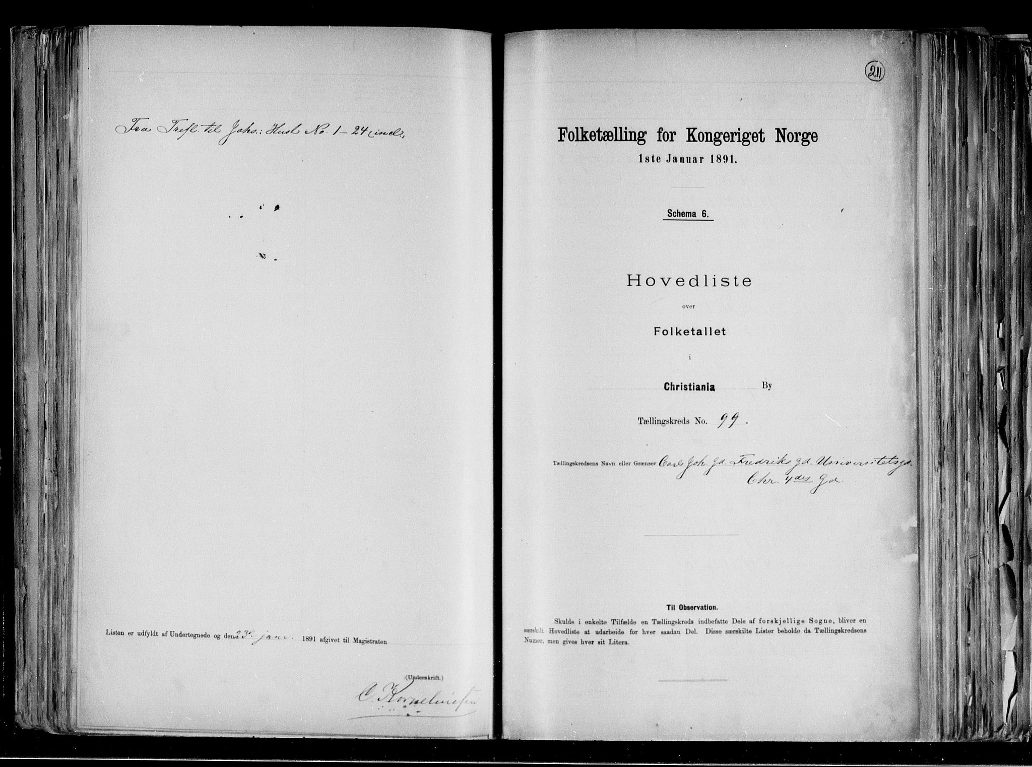 RA, 1891 census for 0301 Kristiania, 1891, p. 38197