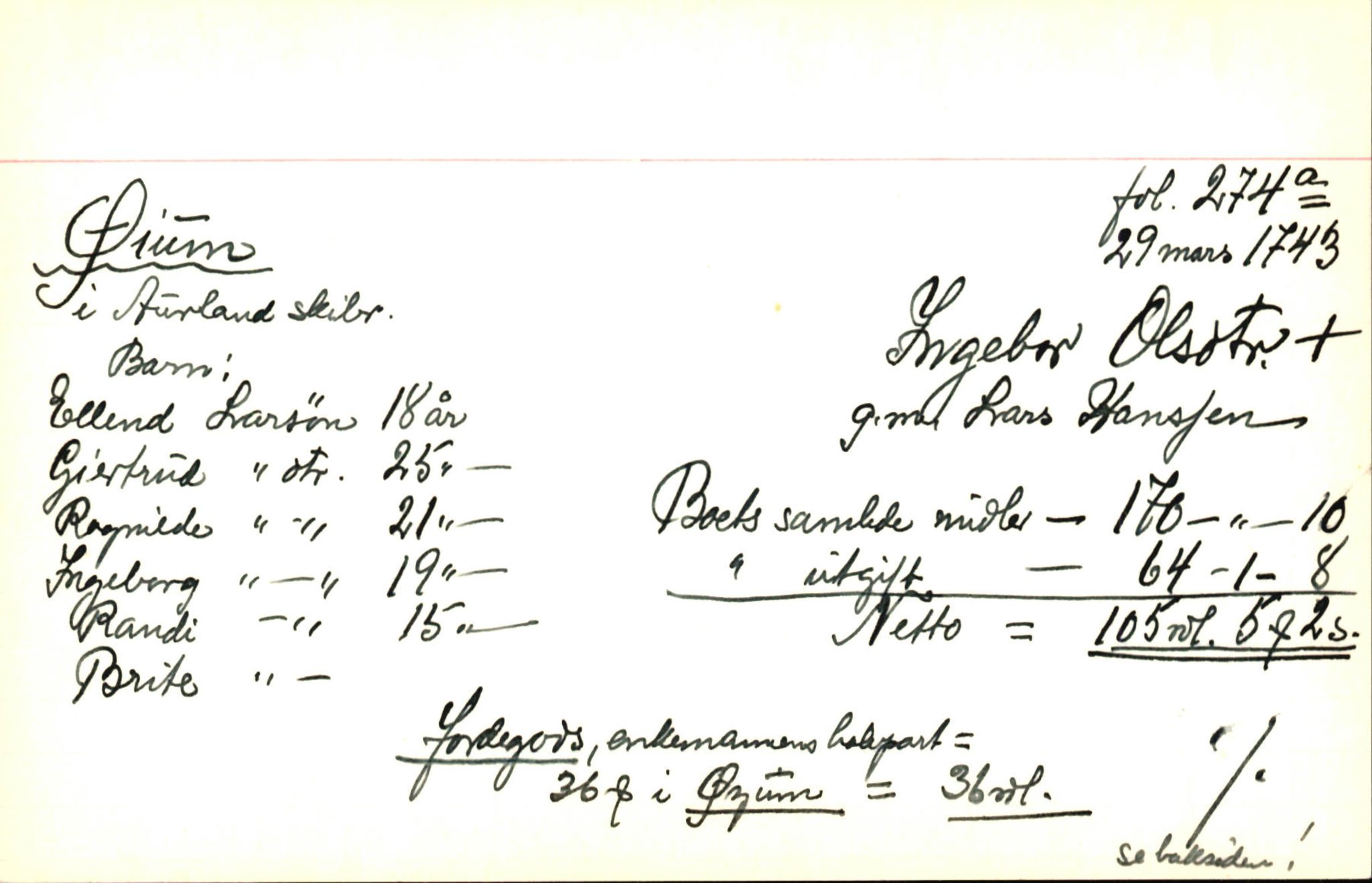 Skiftekort ved Statsarkivet i Bergen, SAB/SKIFTEKORT/006/L0003: Skifteprotokoll nr. 5-6, 1738-1750, p. 68