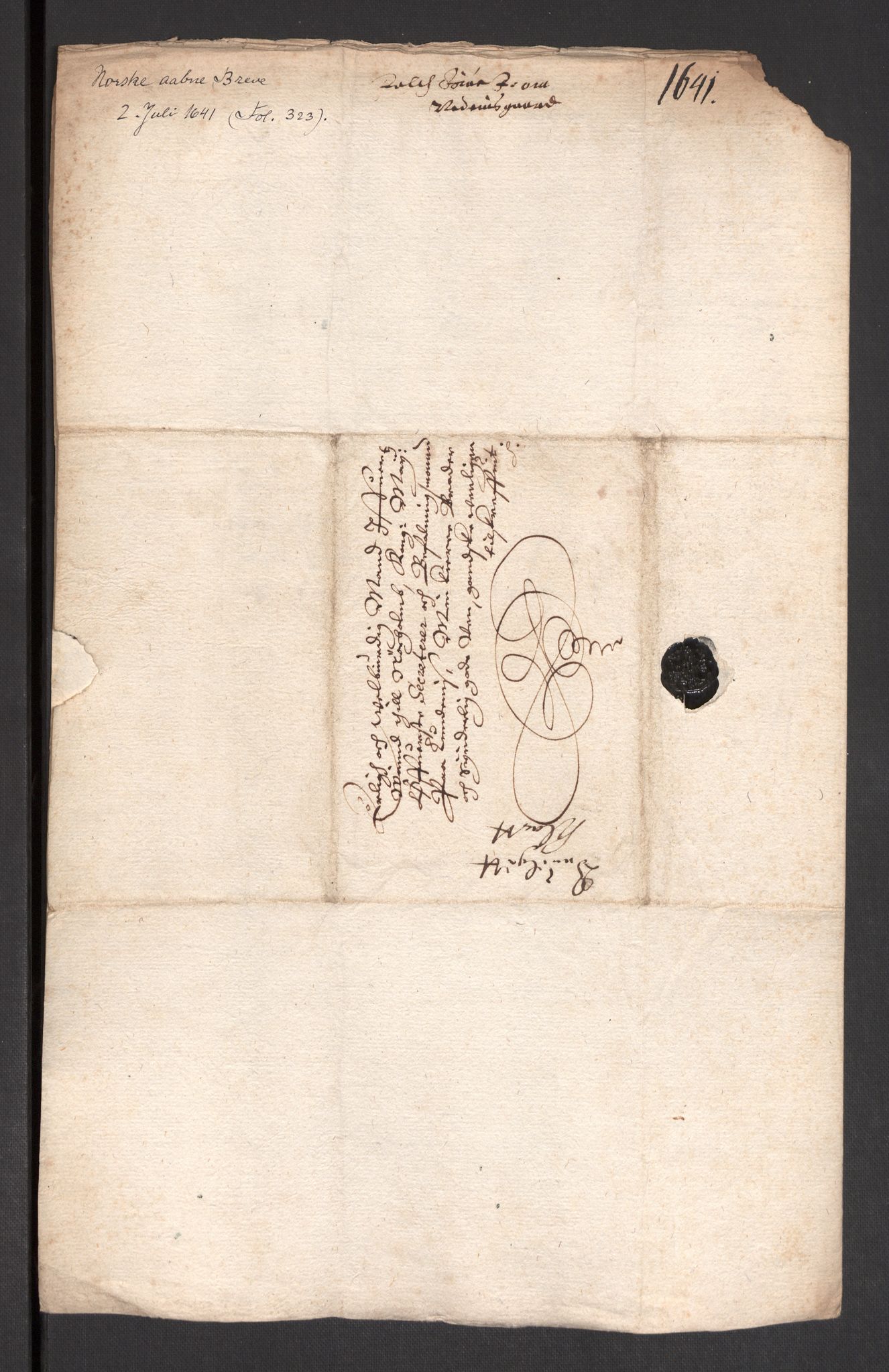 Danske Kanselli 1572-1799, AV/RA-EA-3023/F/Fc/Fcc/Fcca/L0010: Norske innlegg 1572-1799, 1640-1641, p. 282