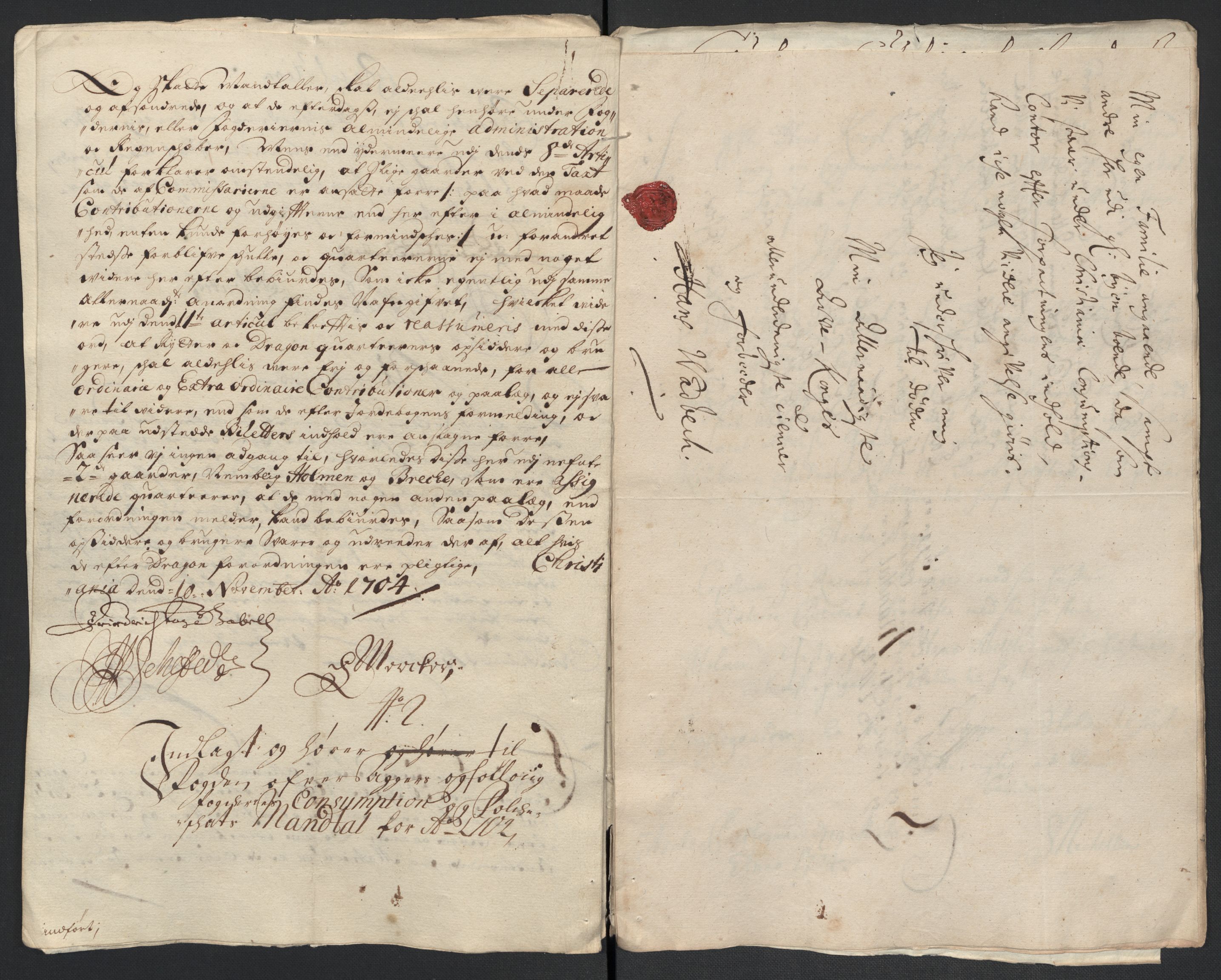 Rentekammeret inntil 1814, Reviderte regnskaper, Fogderegnskap, RA/EA-4092/R10/L0445: Fogderegnskap Aker og Follo, 1703-1704, p. 373