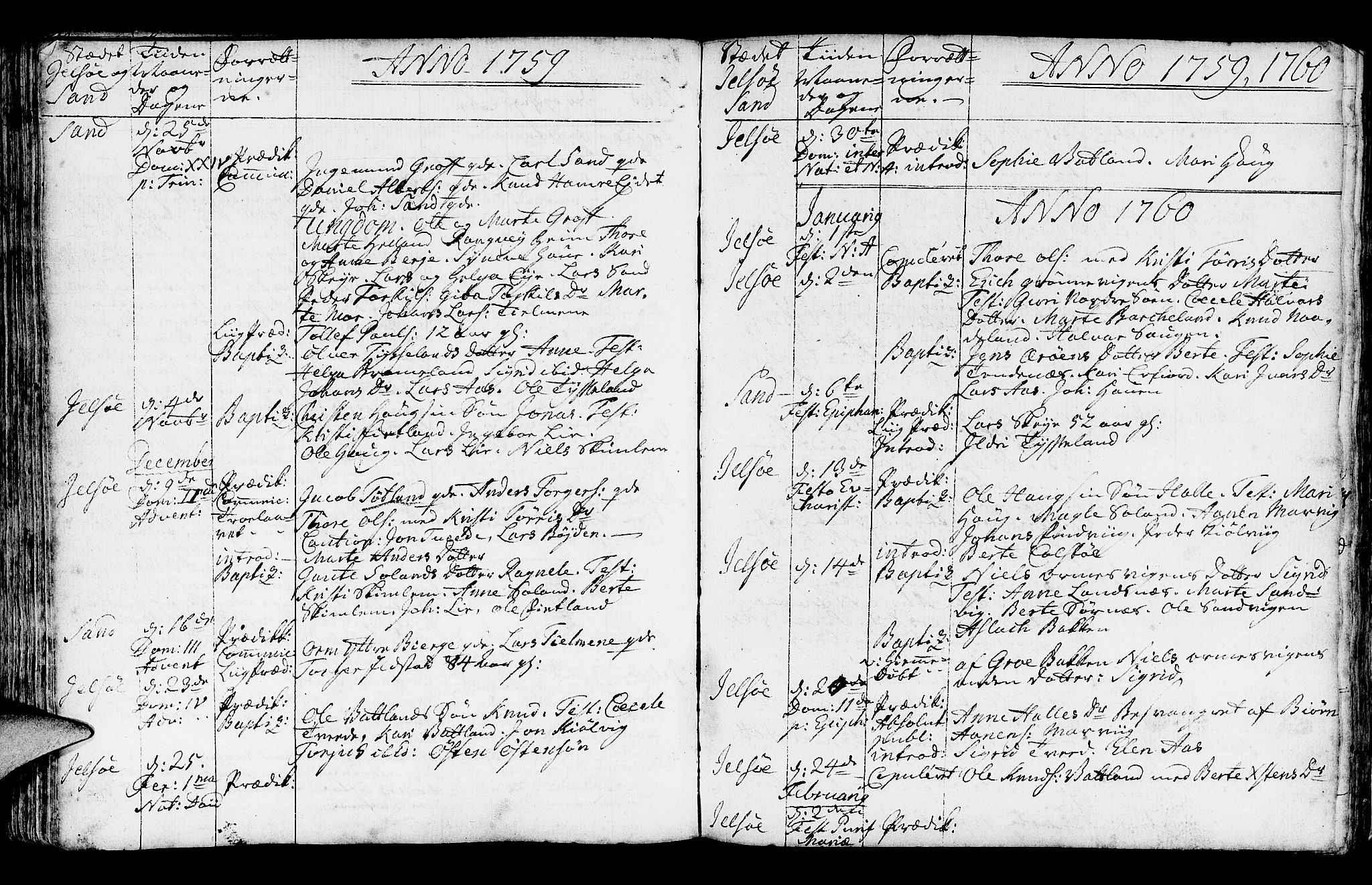 Jelsa sokneprestkontor, SAST/A-101842/01/IV: Parish register (official) no. A 2, 1753-1767