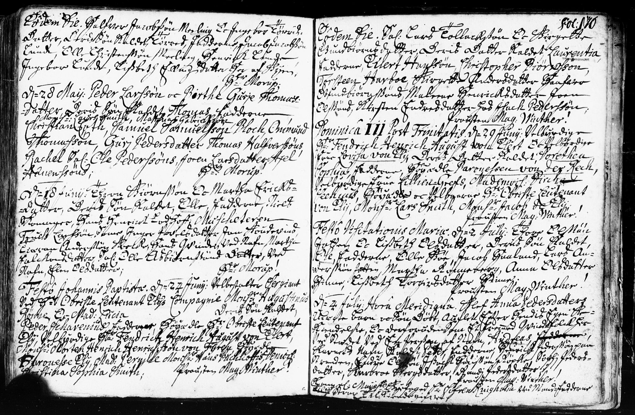 Domkirken sokneprestkontor, AV/SAST-A-101812/001/30/30BB/L0002: Parish register (copy) no. B 2, 1714-1733, p. 170