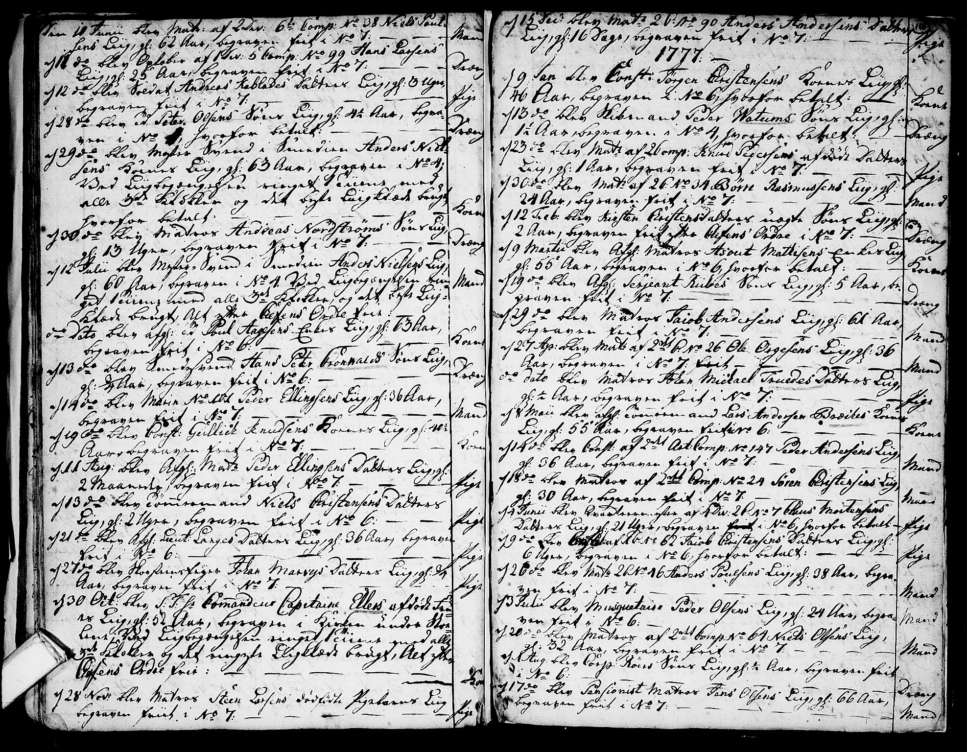 Stavern kirkebøker, SAKO/A-318/F/Fa/L0001: Parish register (official) no. 1, 1756-1782, p. 105