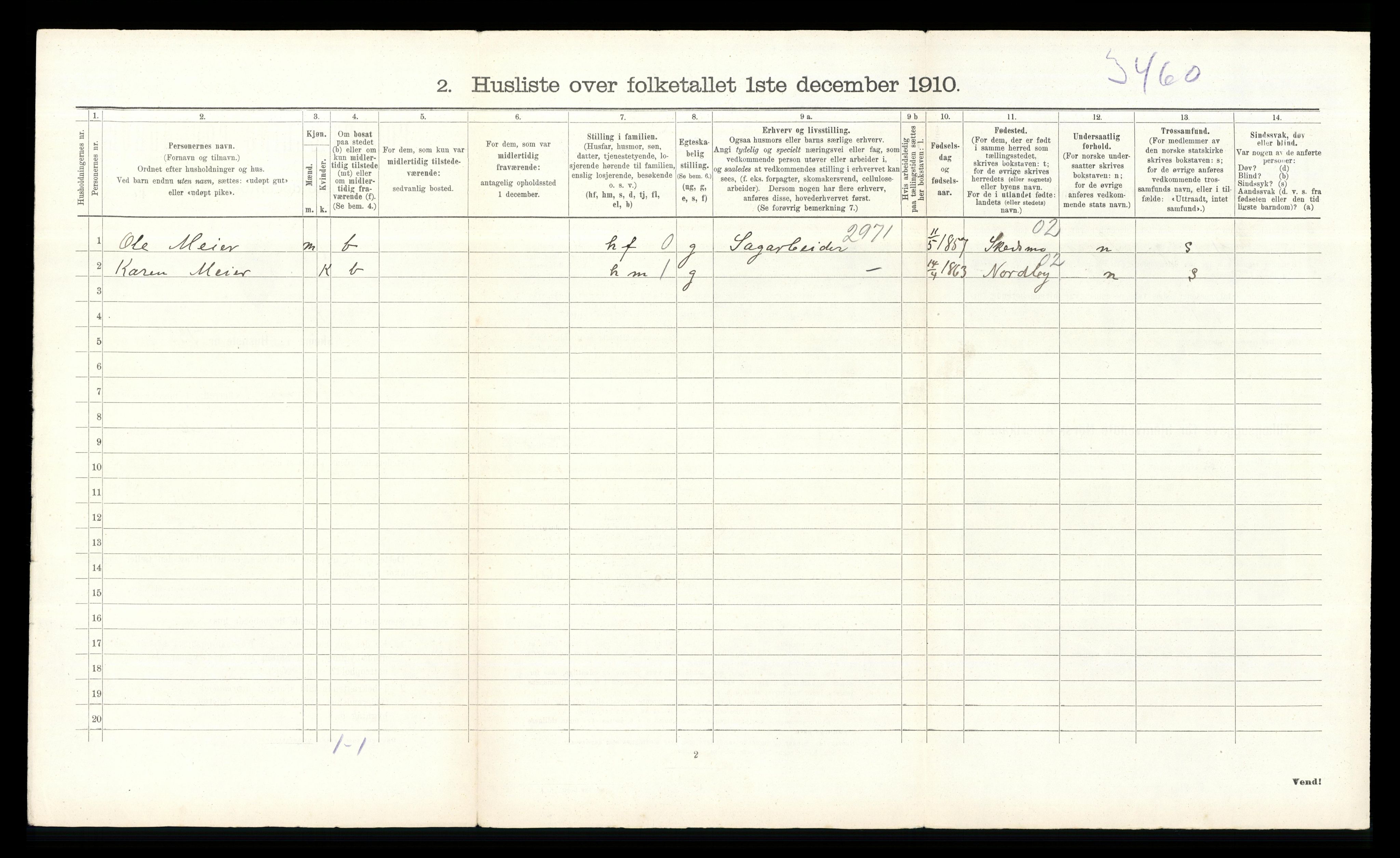 RA, 1910 census for Lillestrøm, 1910, p. 798