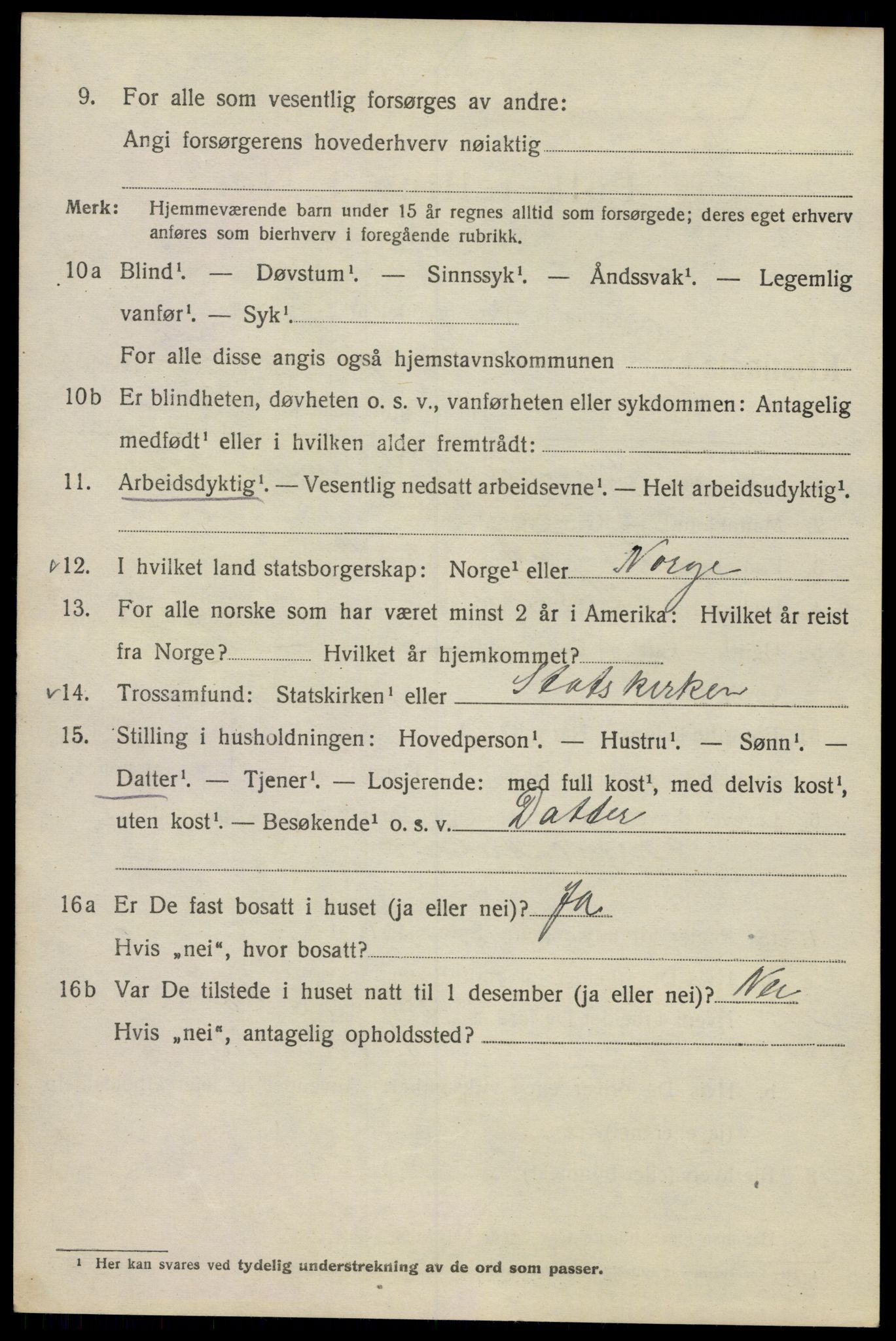 SAO, 1920 census for Kristiania, 1920, p. 152012