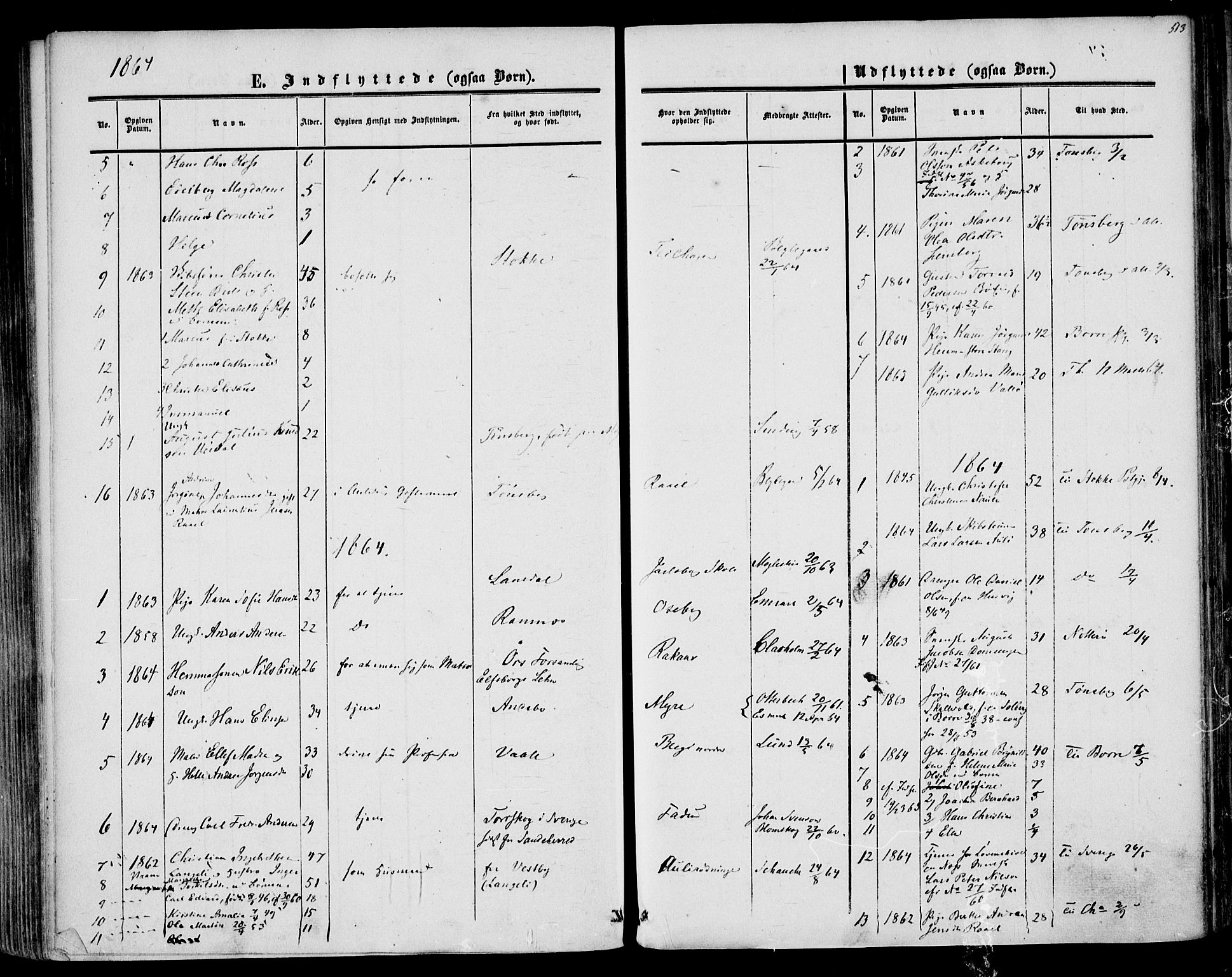 Sem kirkebøker, AV/SAKO-A-5/F/Fa/L0007: Parish register (official) no. I 7, 1856-1865, p. 513