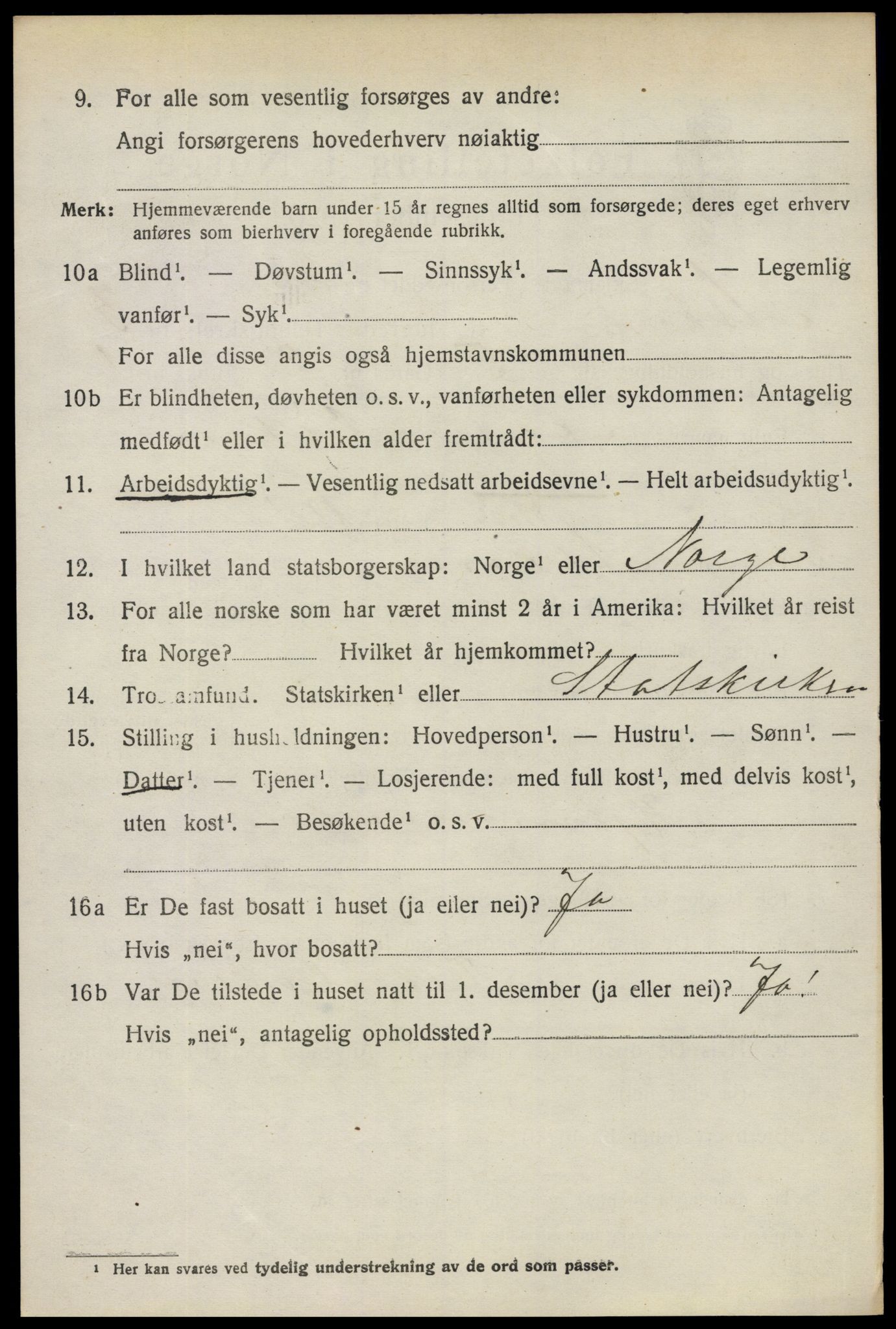 SAO, 1920 census for Askim, 1920, p. 6790