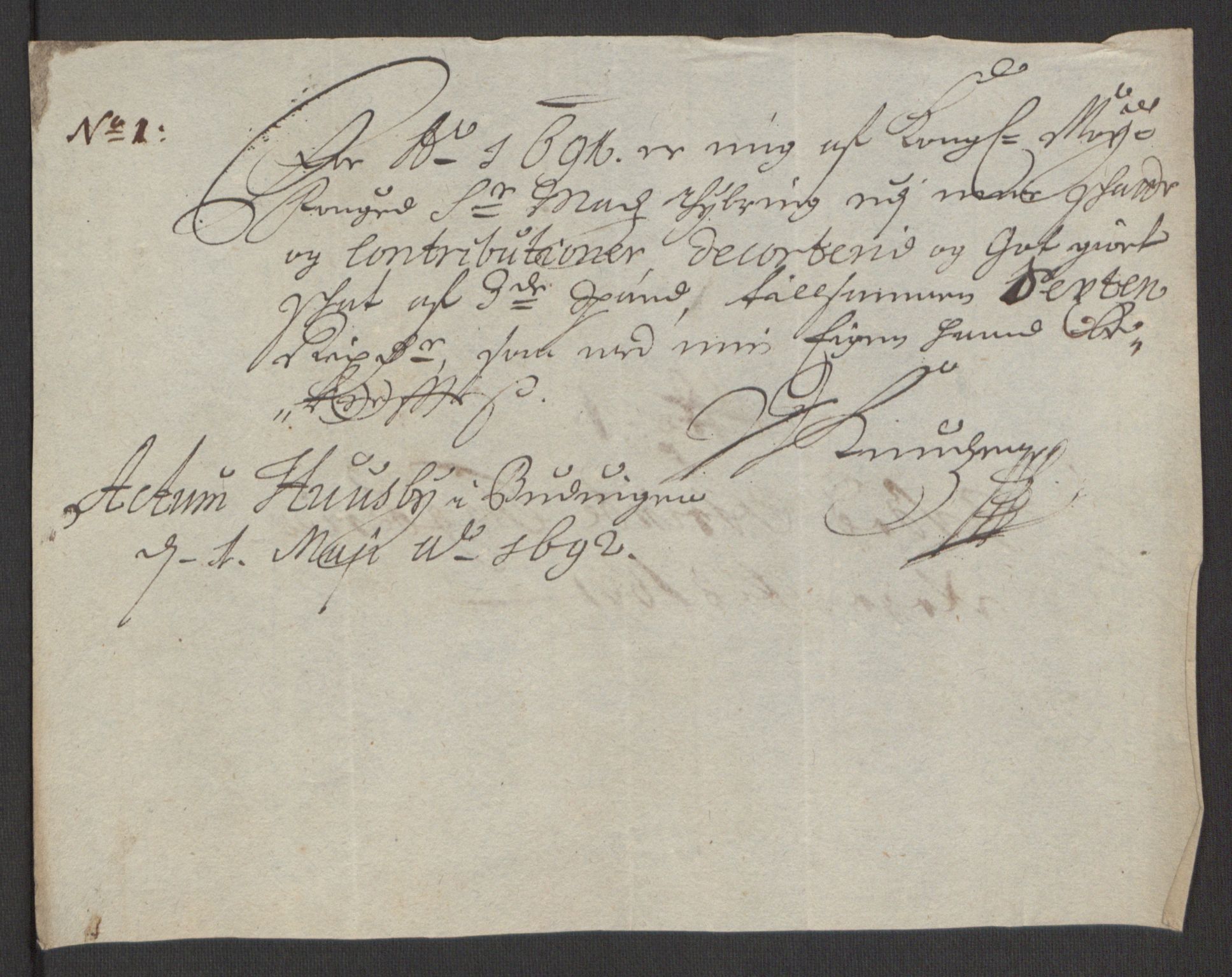 Rentekammeret inntil 1814, Reviderte regnskaper, Fogderegnskap, AV/RA-EA-4092/R61/L4103: Fogderegnskap Strinda og Selbu, 1691-1692, p. 156