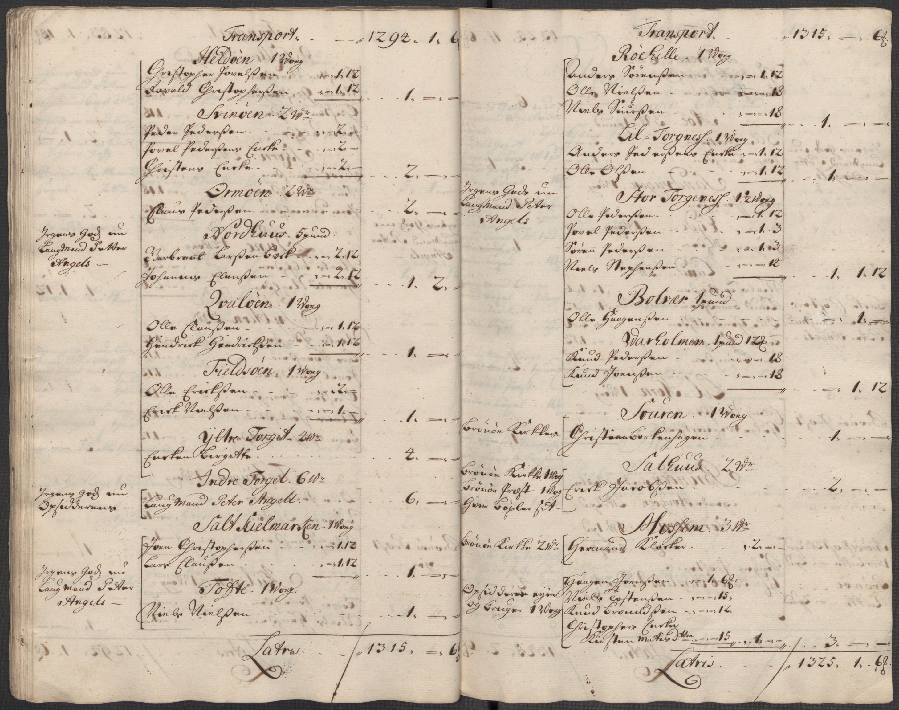 Rentekammeret inntil 1814, Reviderte regnskaper, Fogderegnskap, AV/RA-EA-4092/R65/L4514: Fogderegnskap Helgeland, 1716, p. 95