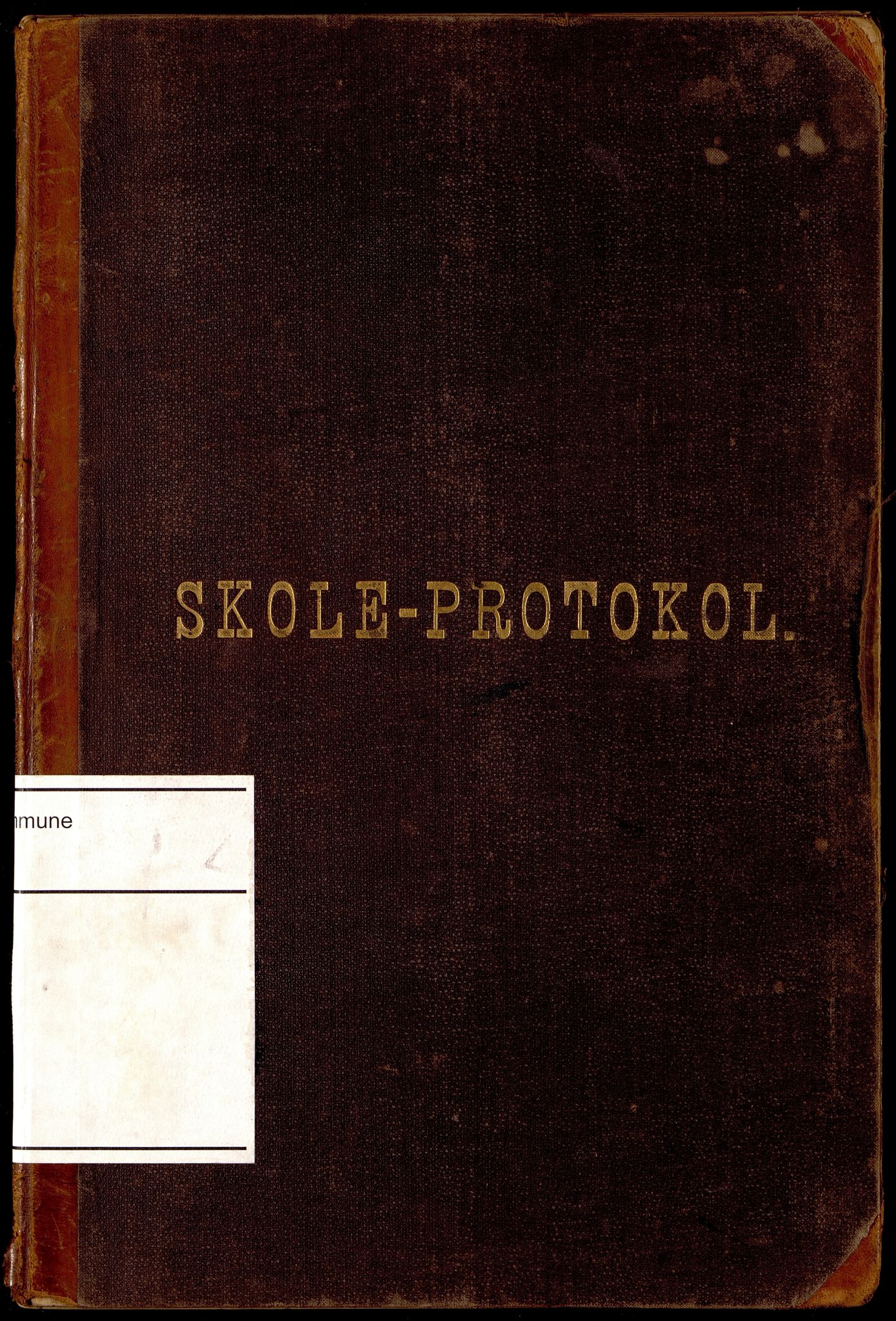 Lyngdal kommune - Berge Skolekrets, ARKSOR/1032LG551/H/L0002: Skoleprotokoll, 1898-1909