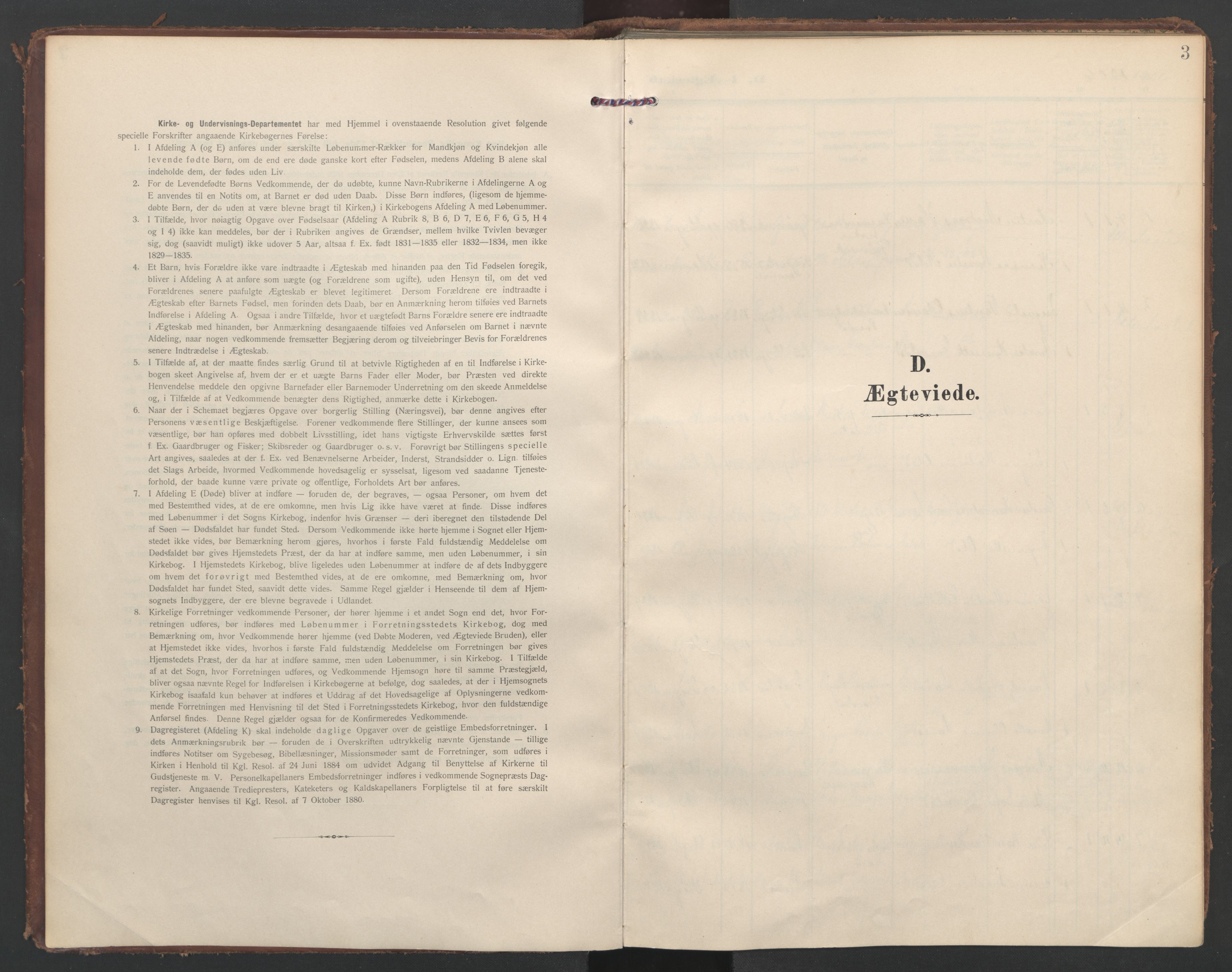Ministerialprotokoller, klokkerbøker og fødselsregistre - Nordland, AV/SAT-A-1459/855/L0806: Parish register (official) no. 855A14, 1906-1922, p. 3