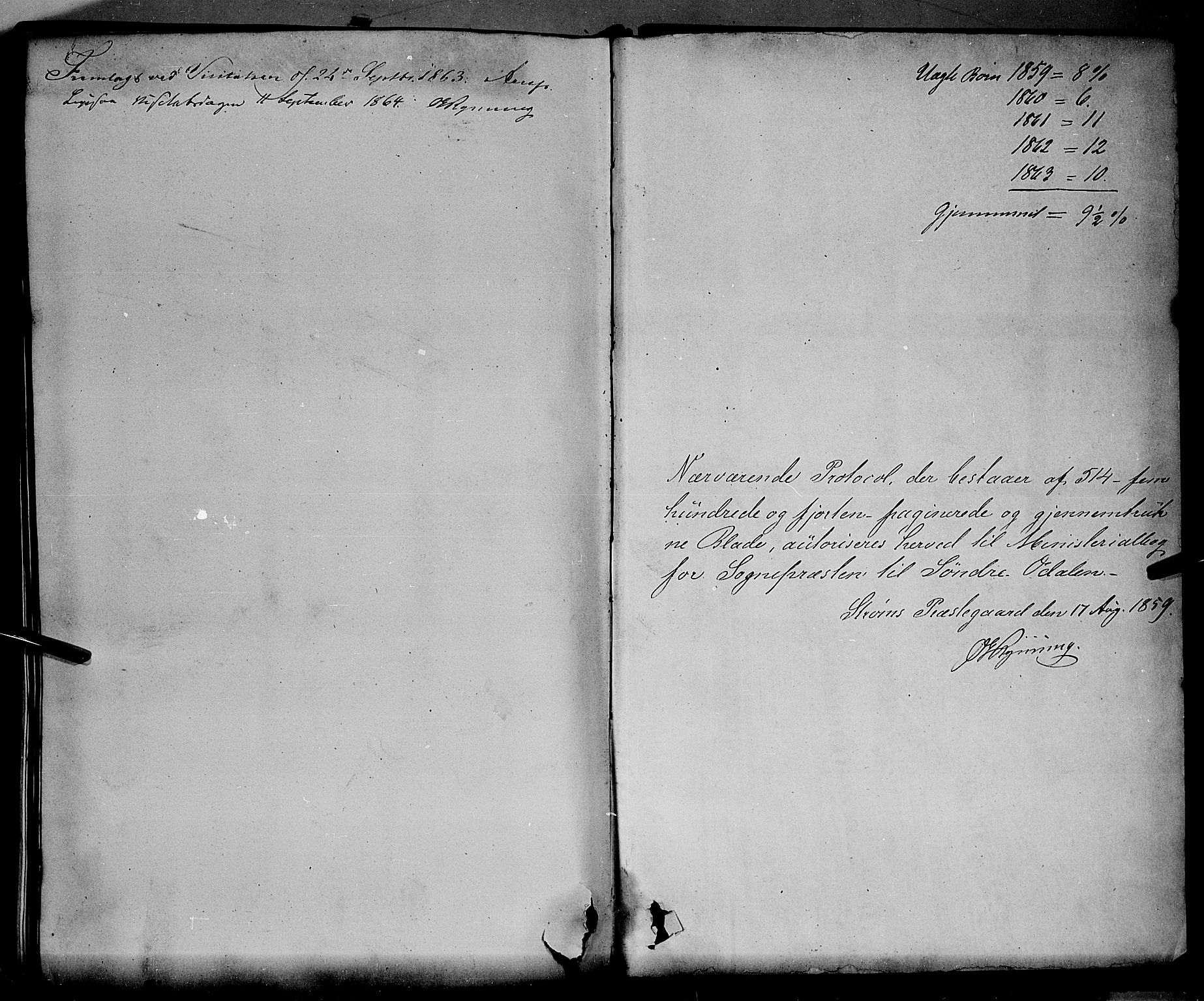 Sør-Odal prestekontor, AV/SAH-PREST-030/H/Ha/Haa/L0002: Parish register (official) no. 2, 1859-1863