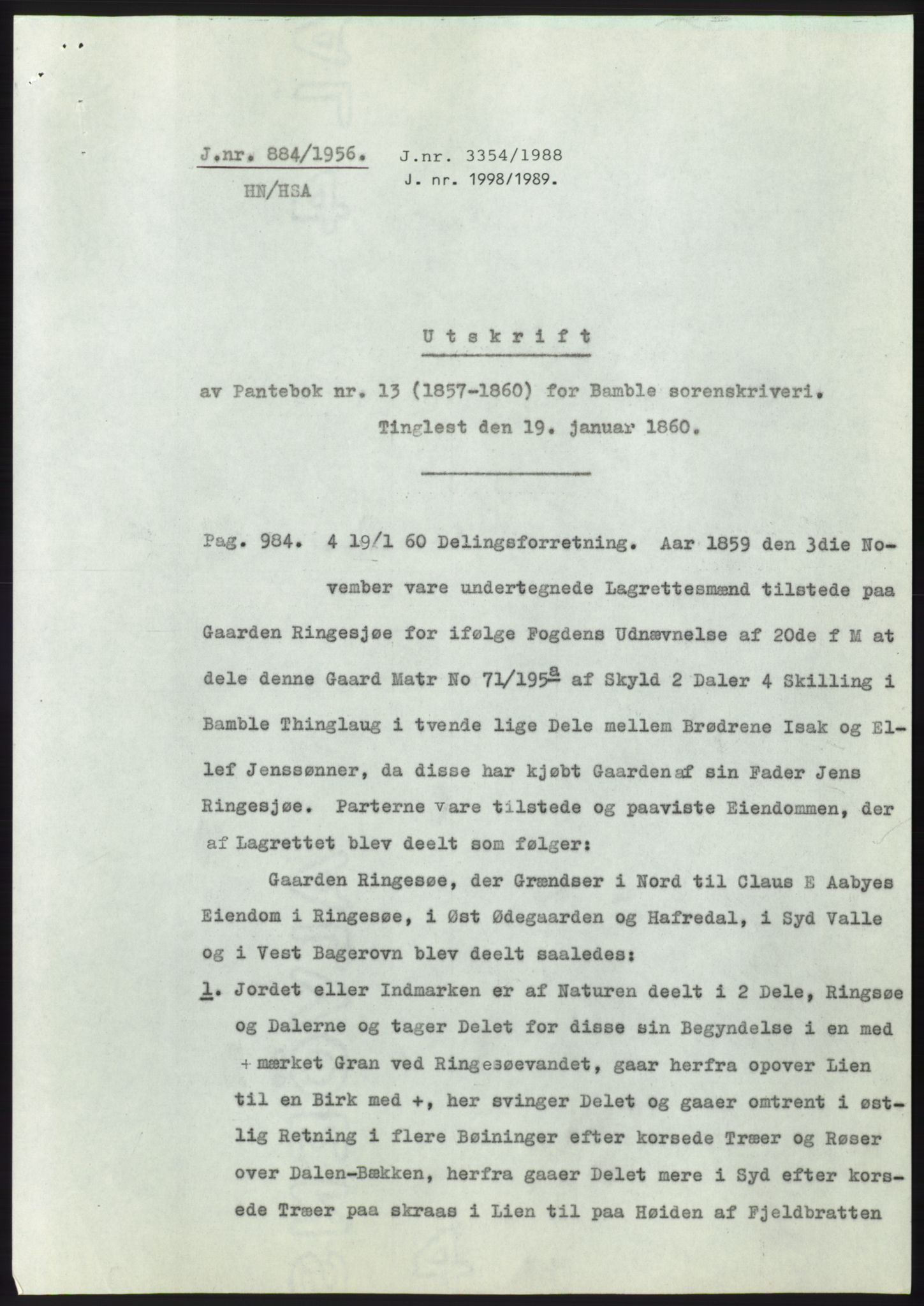 Statsarkivet i Kongsberg, SAKO/A-0001, 1956, p. 112