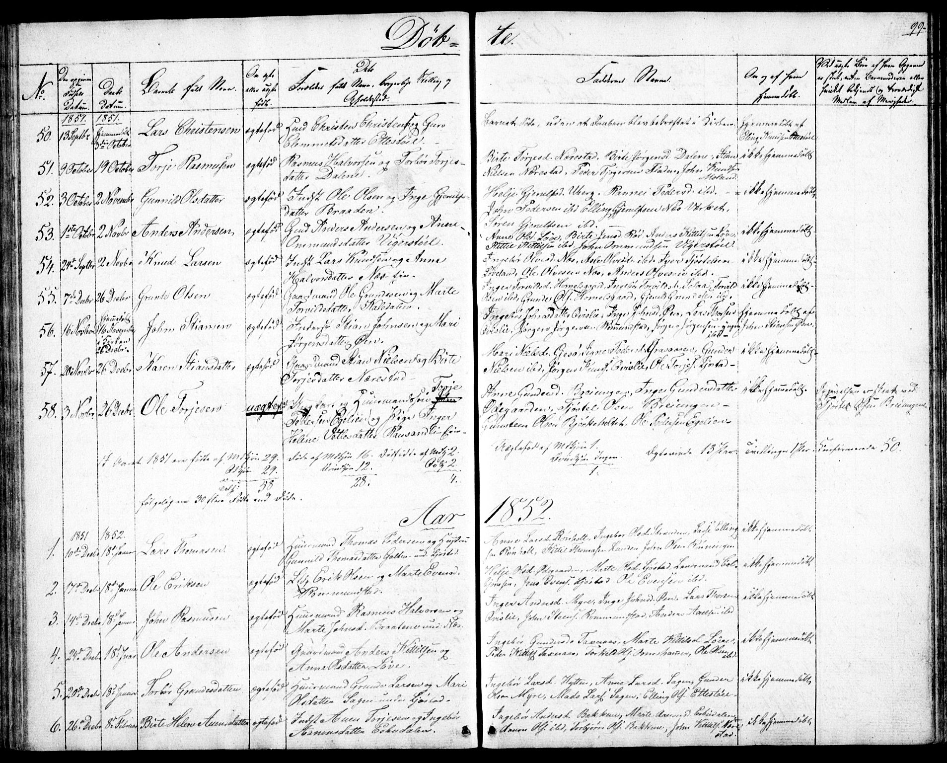 Gjerstad sokneprestkontor, AV/SAK-1111-0014/F/Fb/Fbb/L0002: Parish register (copy) no. B 2, 1831-1862, p. 99