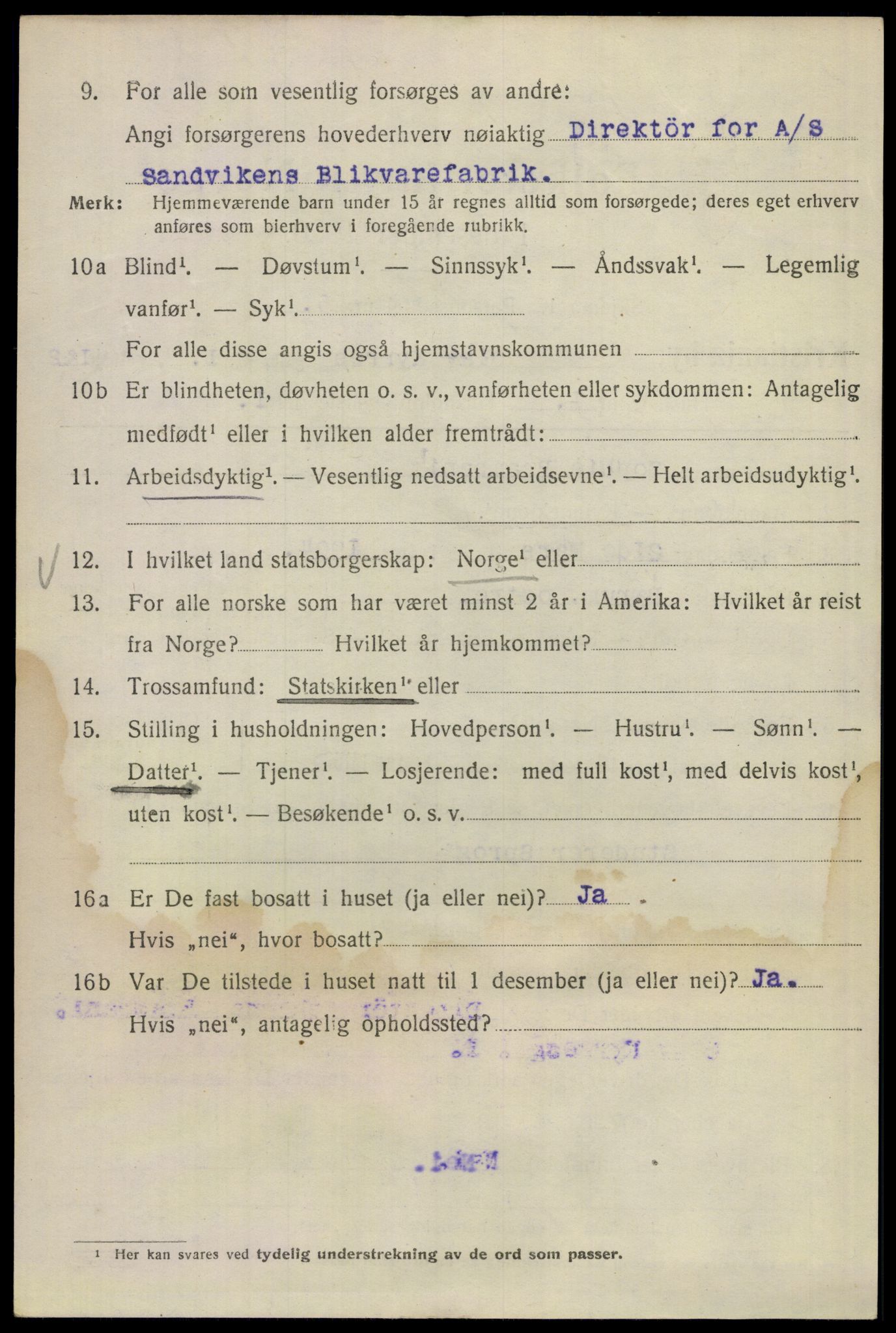 SAO, 1920 census for Kristiania, 1920, p. 432680