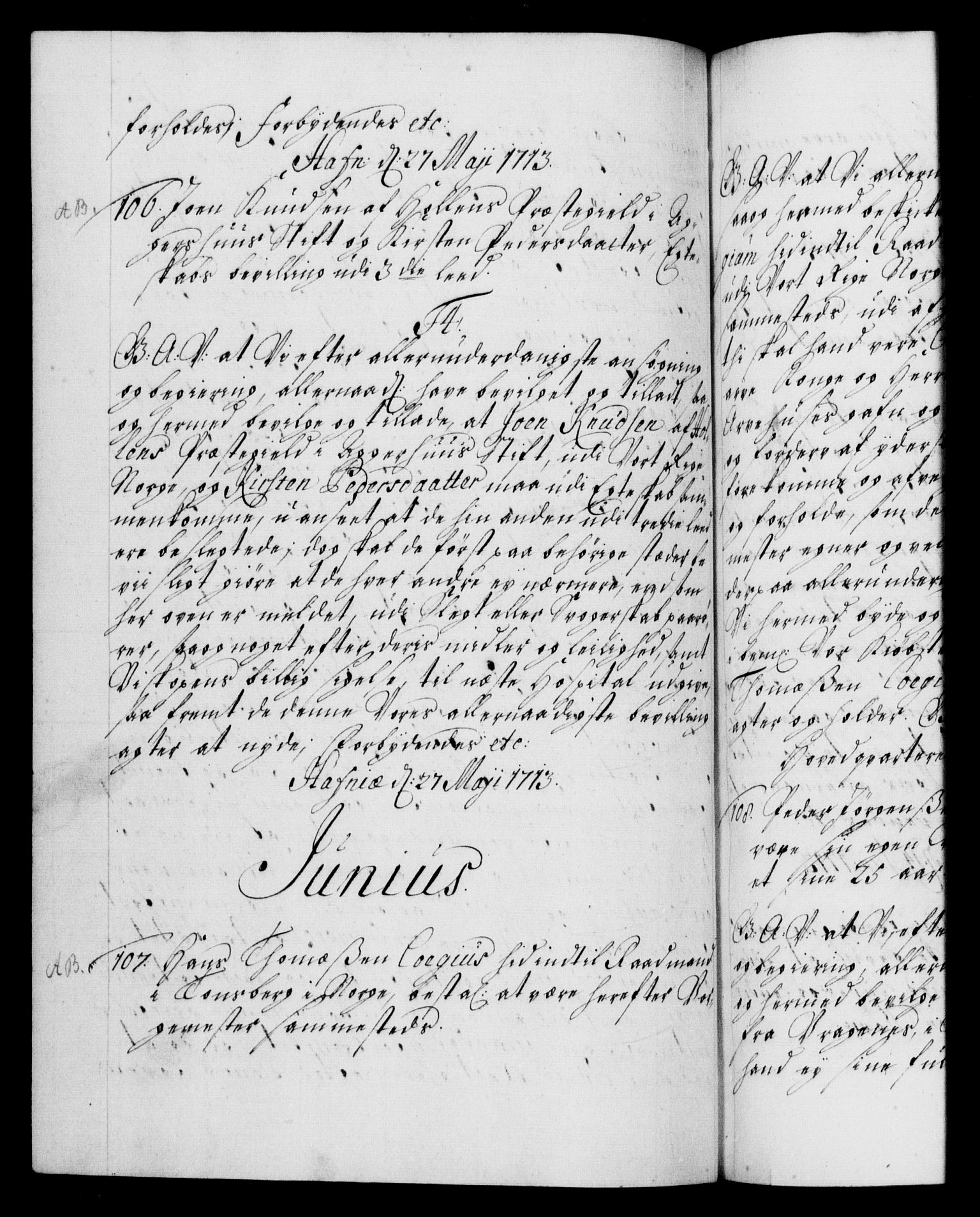 Danske Kanselli 1572-1799, AV/RA-EA-3023/F/Fc/Fca/Fcaa/L0021: Norske registre, 1712-1715, p. 125b