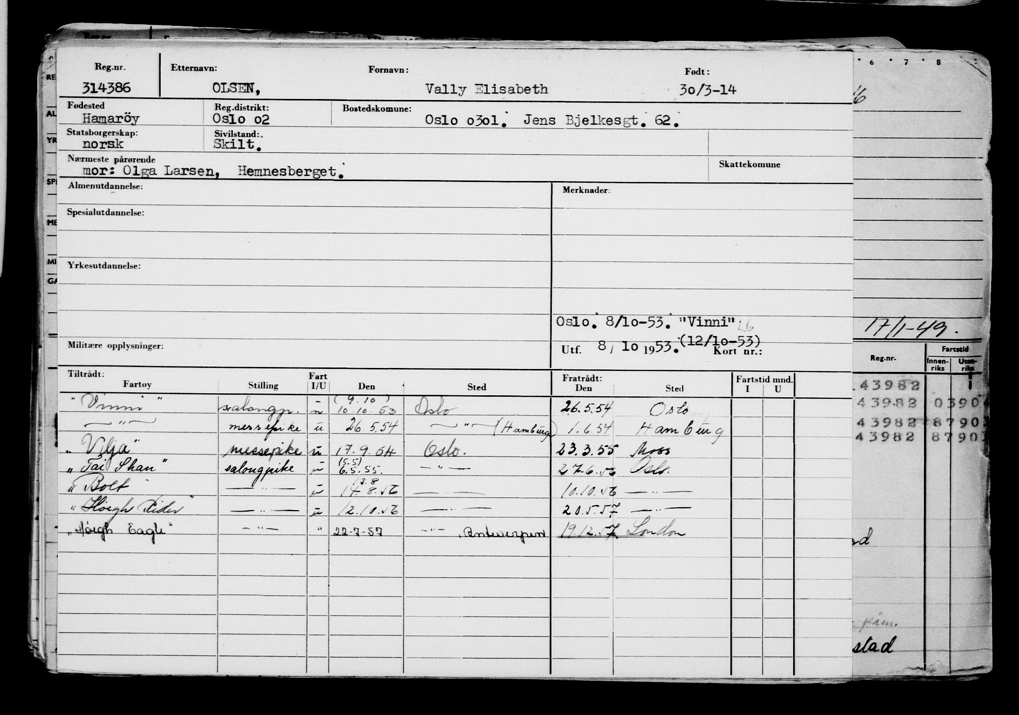 Direktoratet for sjømenn, AV/RA-S-3545/G/Gb/L0119: Hovedkort, 1914, p. 577