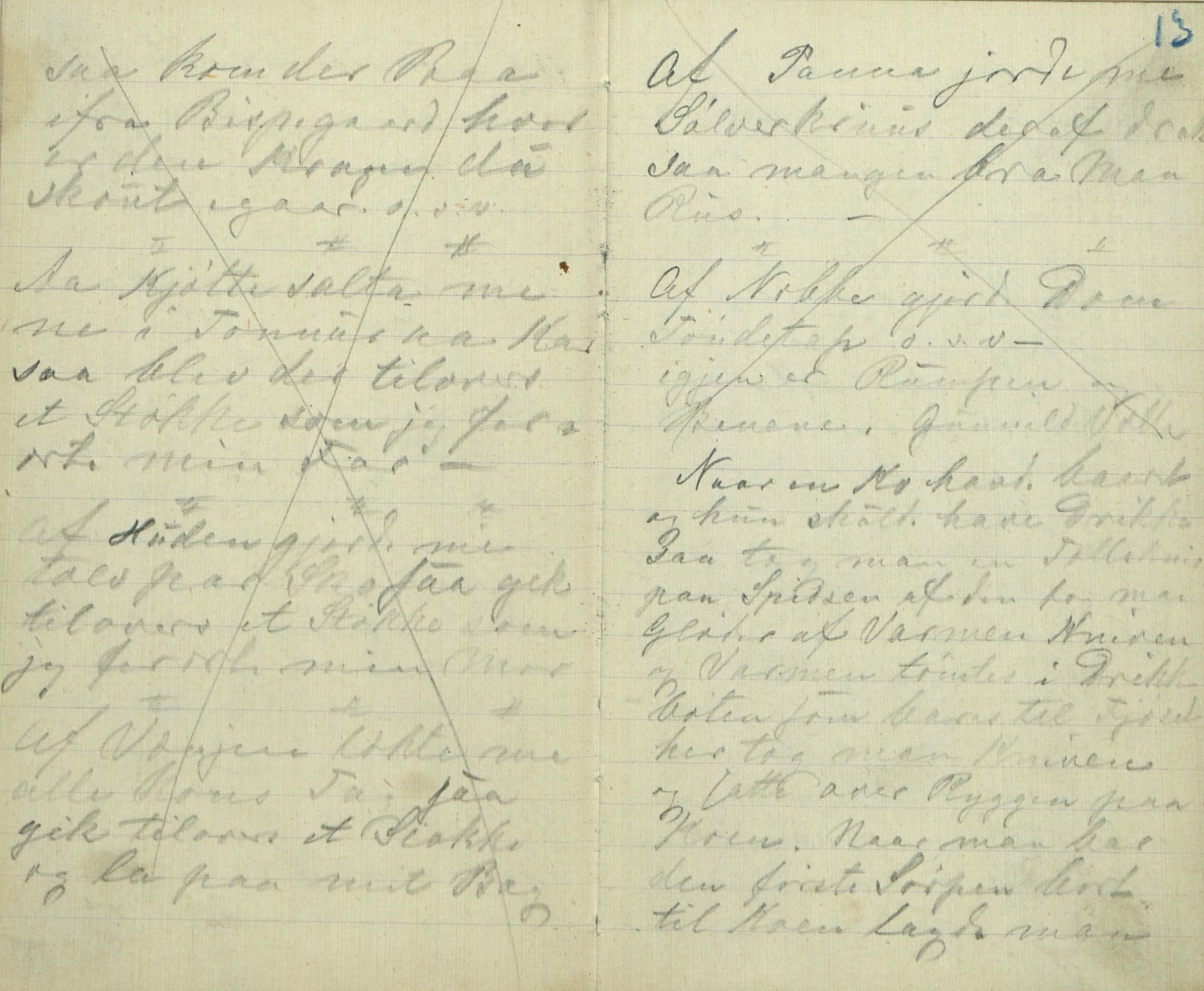 Rikard Berge, TEMU/TGM-A-1003/F/L0016/0012: 529-550 / 540 Oppskrifter av Halvor N. Tvedten, Fyresdal, Drangedal og Seljord. , 1890-1892, p. 12-13