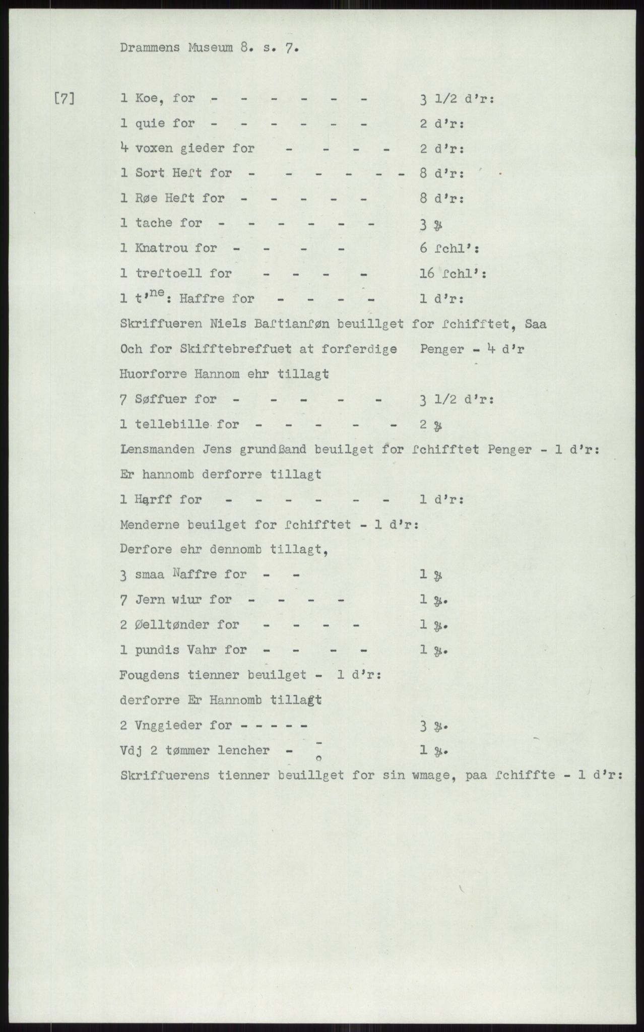 Samlinger til kildeutgivelse, Diplomavskriftsamlingen, AV/RA-EA-4053/H/Ha, p. 1640