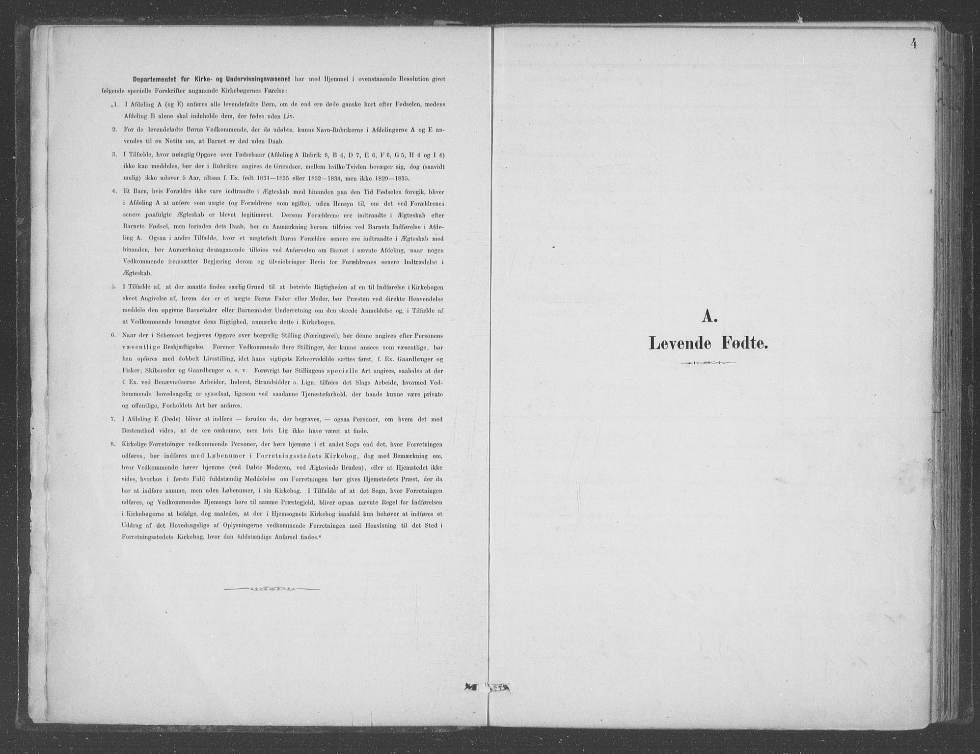 Aurland sokneprestembete, SAB/A-99937/H/Ha/Hab/L0001: Parish register (official) no. B  1, 1880-1909, p. 4