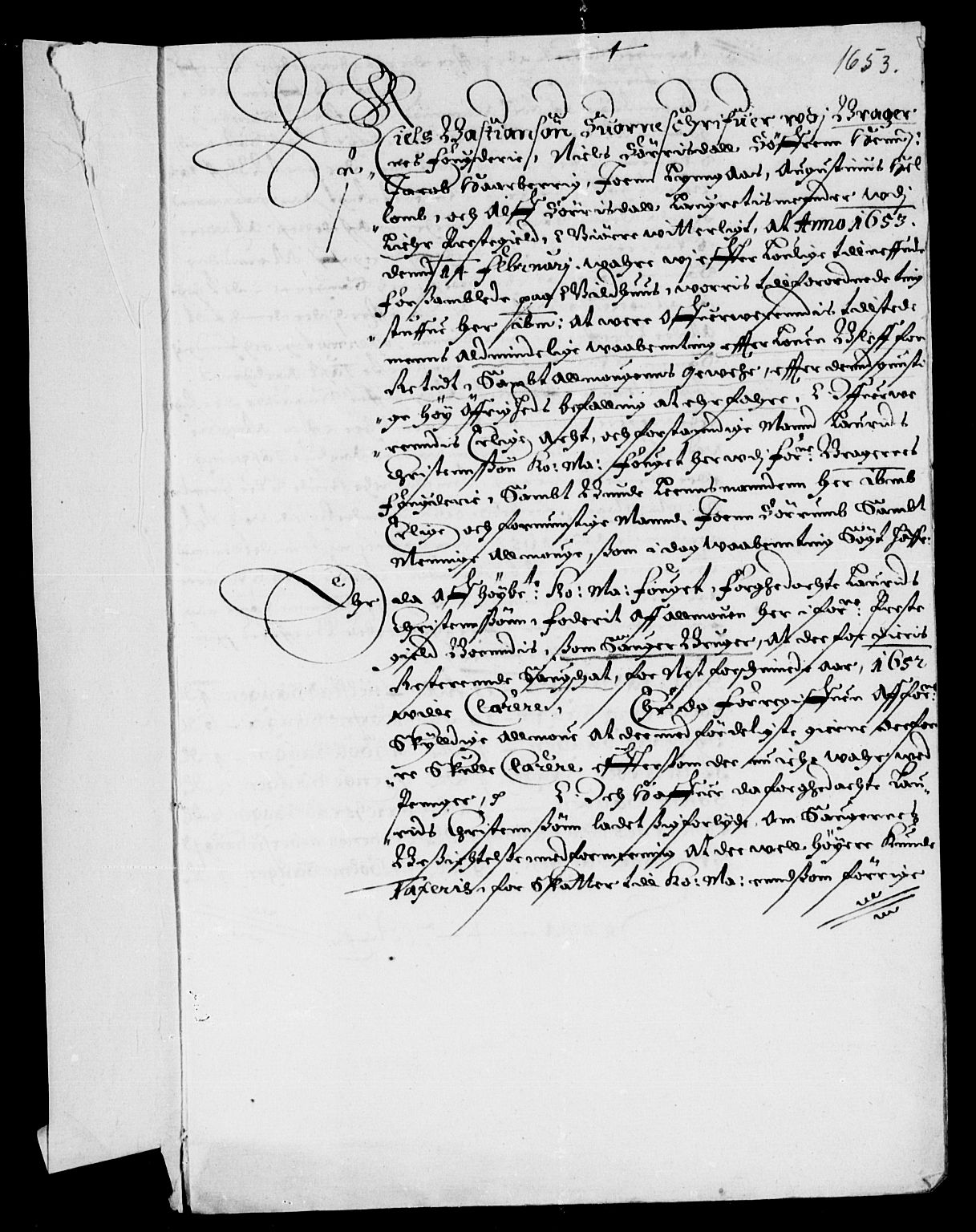 Rentekammeret inntil 1814, Reviderte regnskaper, Lensregnskaper, RA/EA-5023/R/Rb/Rba/L0213: Akershus len, 1652-1653