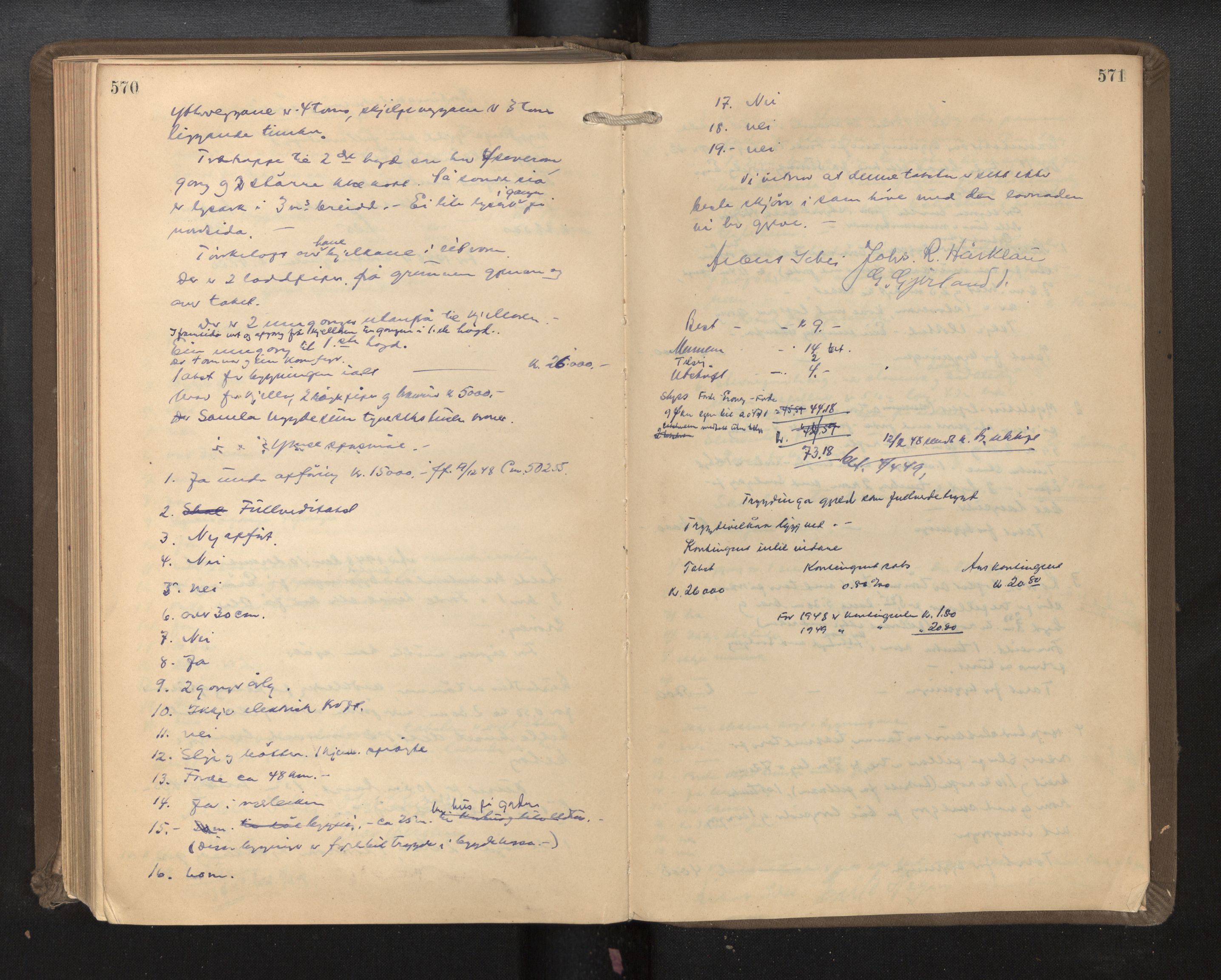 Lensmannen i Førde, AV/SAB-A-27401/0012/L0002a: Branntakstprotokoll, 1922-1948, p. 570-571