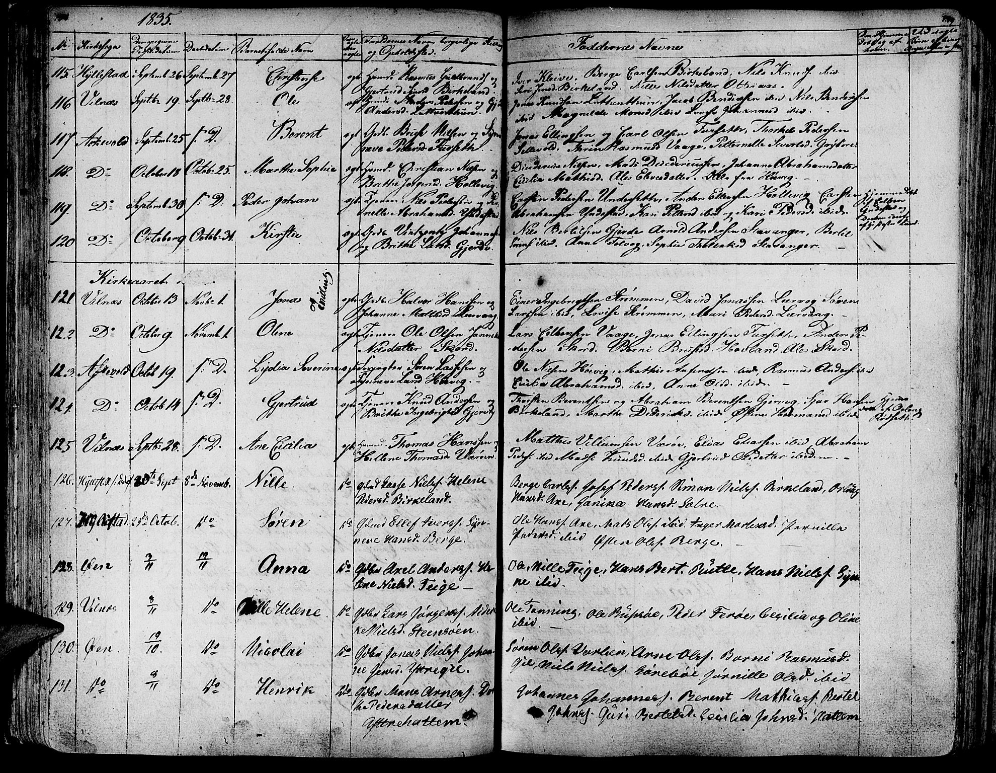 Askvoll sokneprestembete, AV/SAB-A-79501/H/Haa/Haaa/L0010: Parish register (official) no. A 10, 1821-1844, p. 138-139