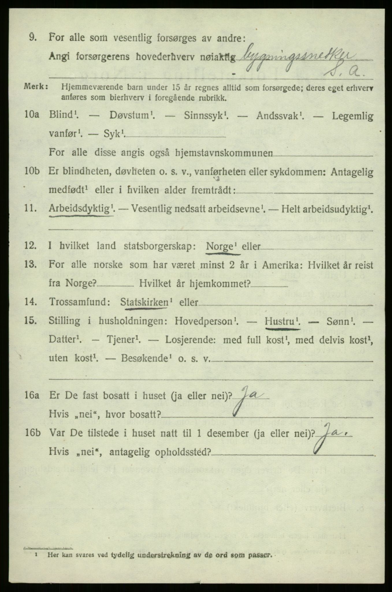 SAB, 1920 census for Eid, 1920, p. 7755