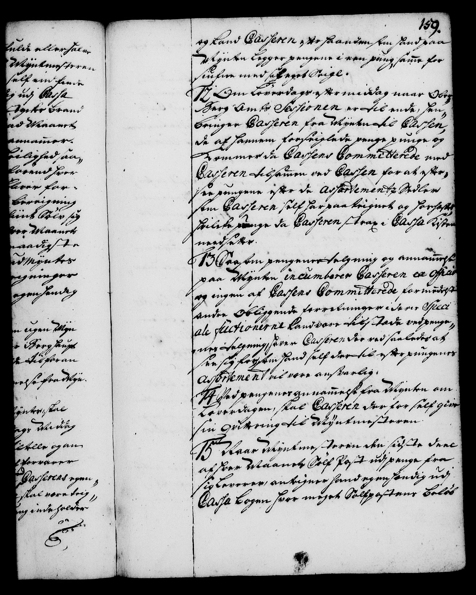 Rentekammeret, Kammerkanselliet, RA/EA-3111/G/Gg/Gga/L0002: Norsk ekspedisjonsprotokoll med register (merket RK 53.2), 1723-1727, p. 159
