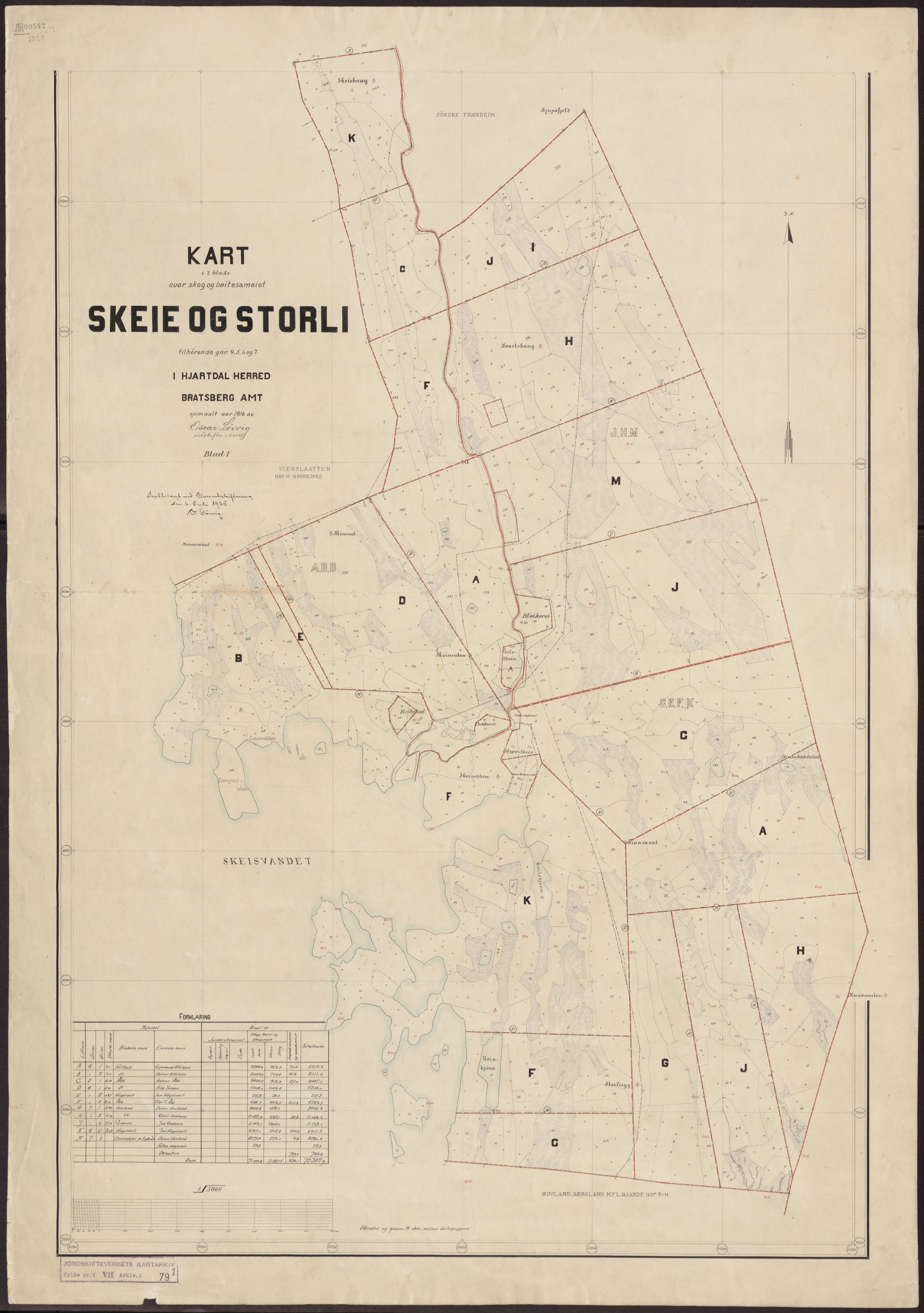 Jordskifteverkets kartarkiv, RA/S-3929/T, 1859-1988, p. 100