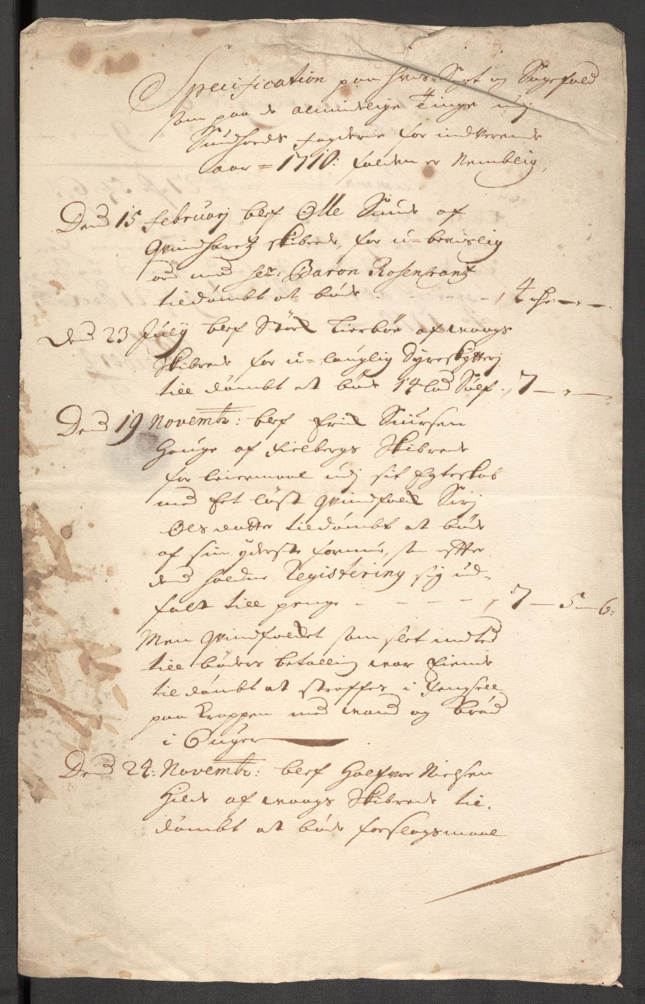 Rentekammeret inntil 1814, Reviderte regnskaper, Fogderegnskap, AV/RA-EA-4092/R48/L2986: Fogderegnskap Sunnhordland og Hardanger, 1709-1710, p. 367