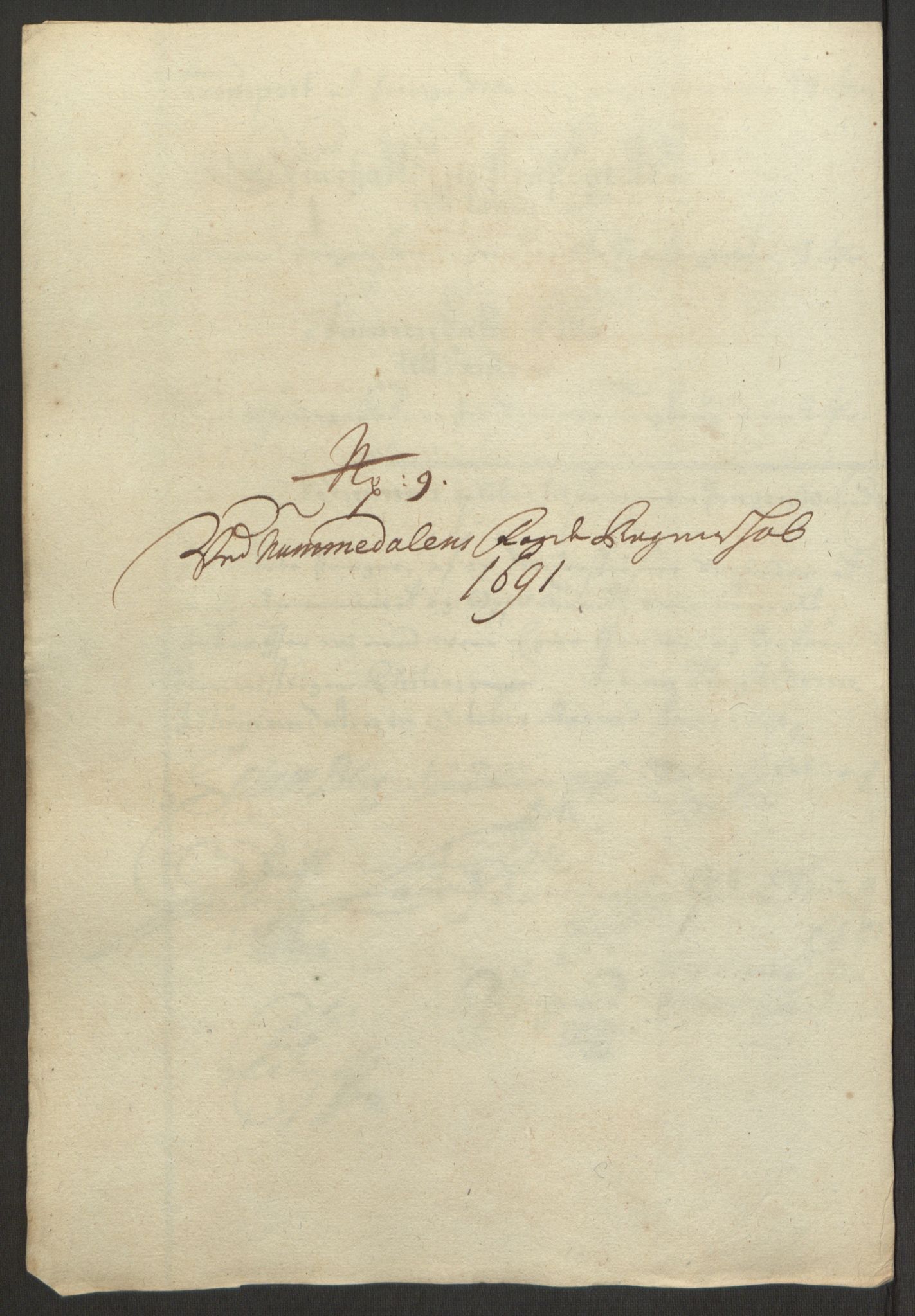 Rentekammeret inntil 1814, Reviderte regnskaper, Fogderegnskap, RA/EA-4092/R64/L4423: Fogderegnskap Namdal, 1690-1691, p. 349